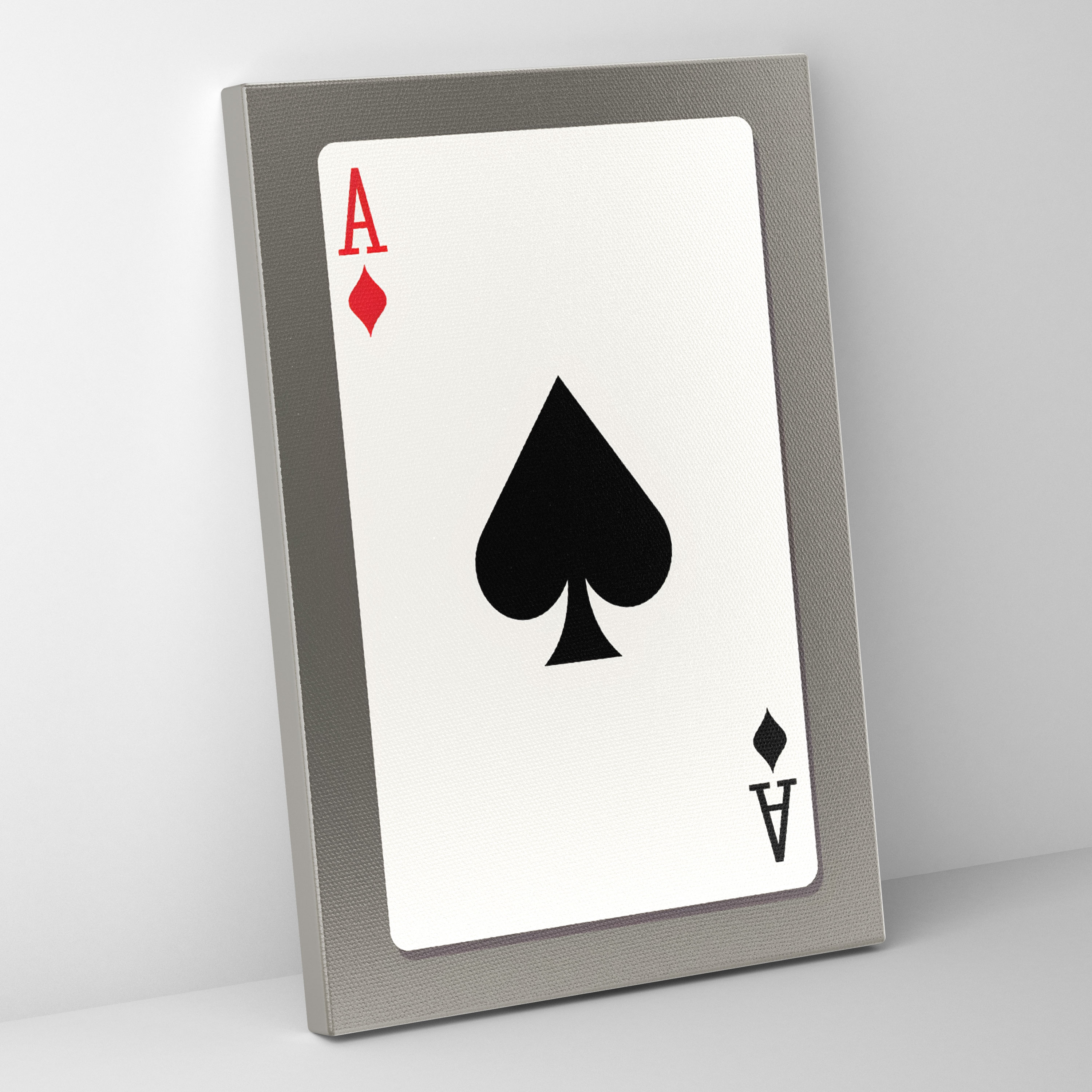 Playing Card Wall Art - Playing Cards, Canvas, Playing Cards, Canvas Print