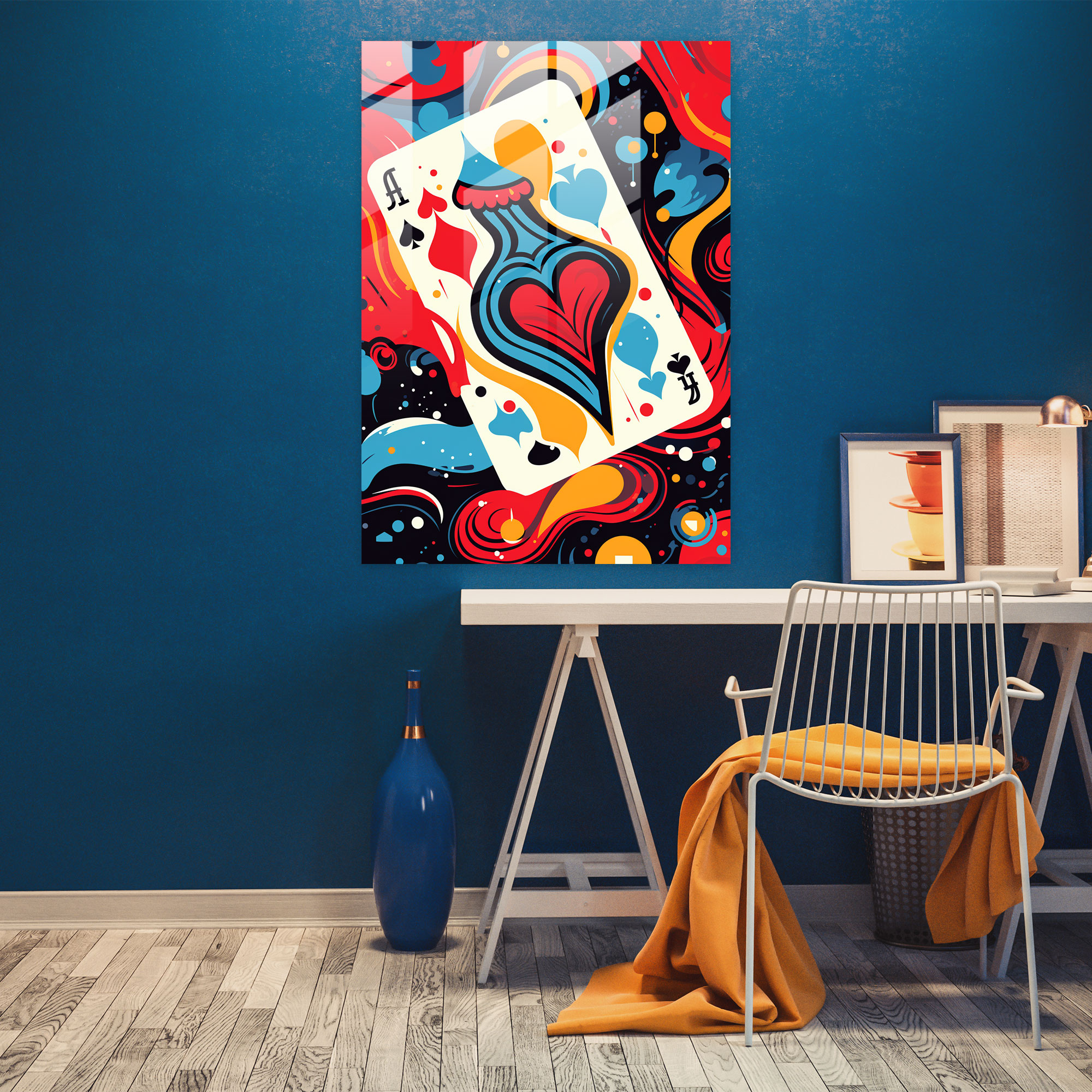 Playing Cards Wall Decoration - Playing Cards, Energy, Playing Cards, Home Decoration
