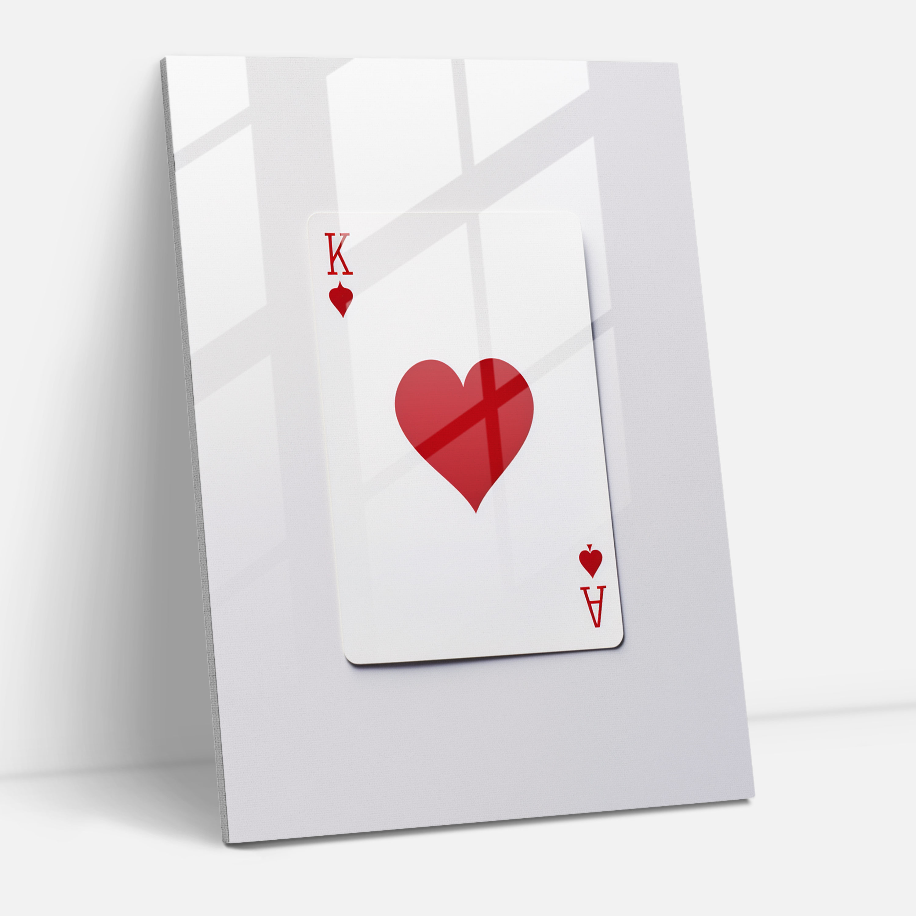 Playing Cards Glass Art - Playing Cards, Clean Background, Home Decoration, Wall Decoration