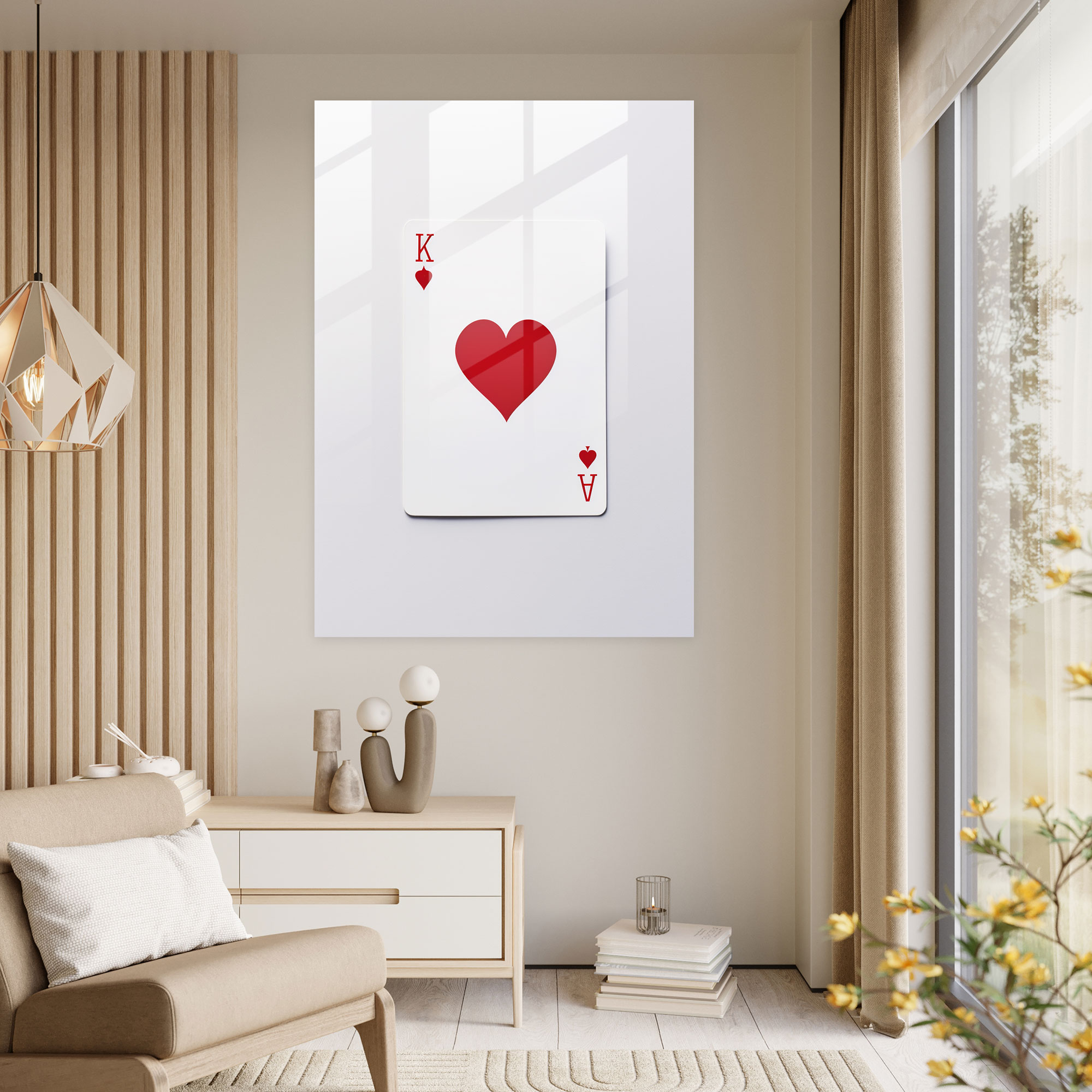 Playing Cards Glass Art - Playing Cards, Clean Background, Home Decoration, Wall Decoration