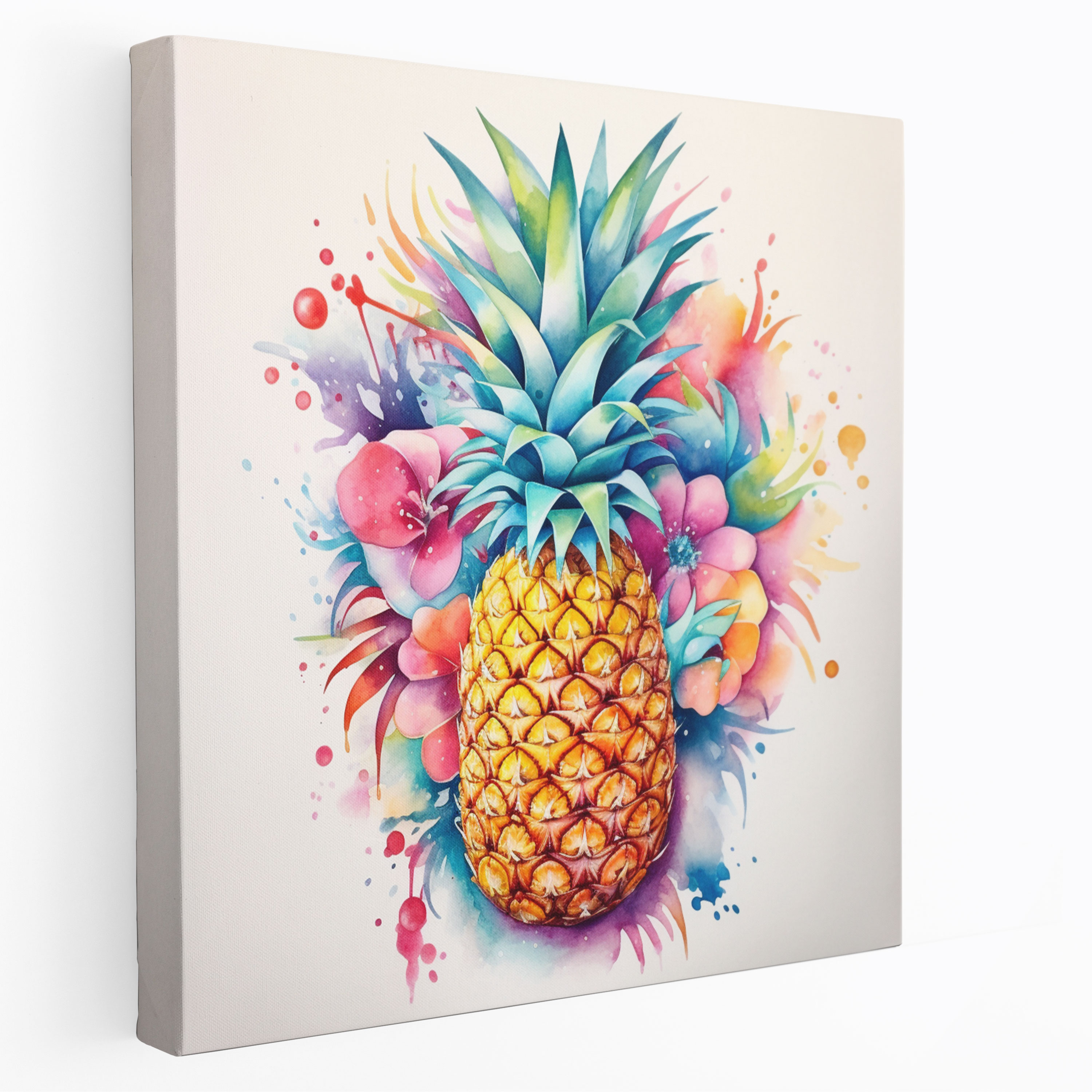 Pineapple Canvas Print - Whimsical Dreams - Pineapple, Dreamy, Canvas Wall Art, Canvas