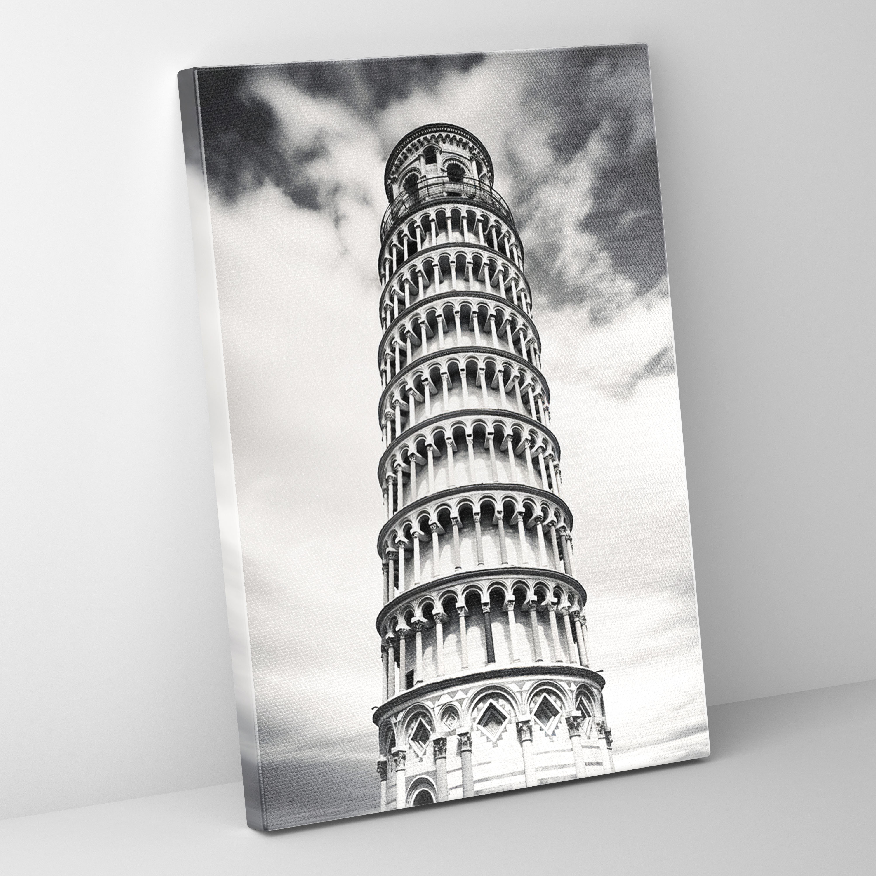 Leaning Tower Of Pisa Wall Decoration - Leaning Tower Of Pisa, Leaning Tower Of Pisa, Wall Art, Canvas
