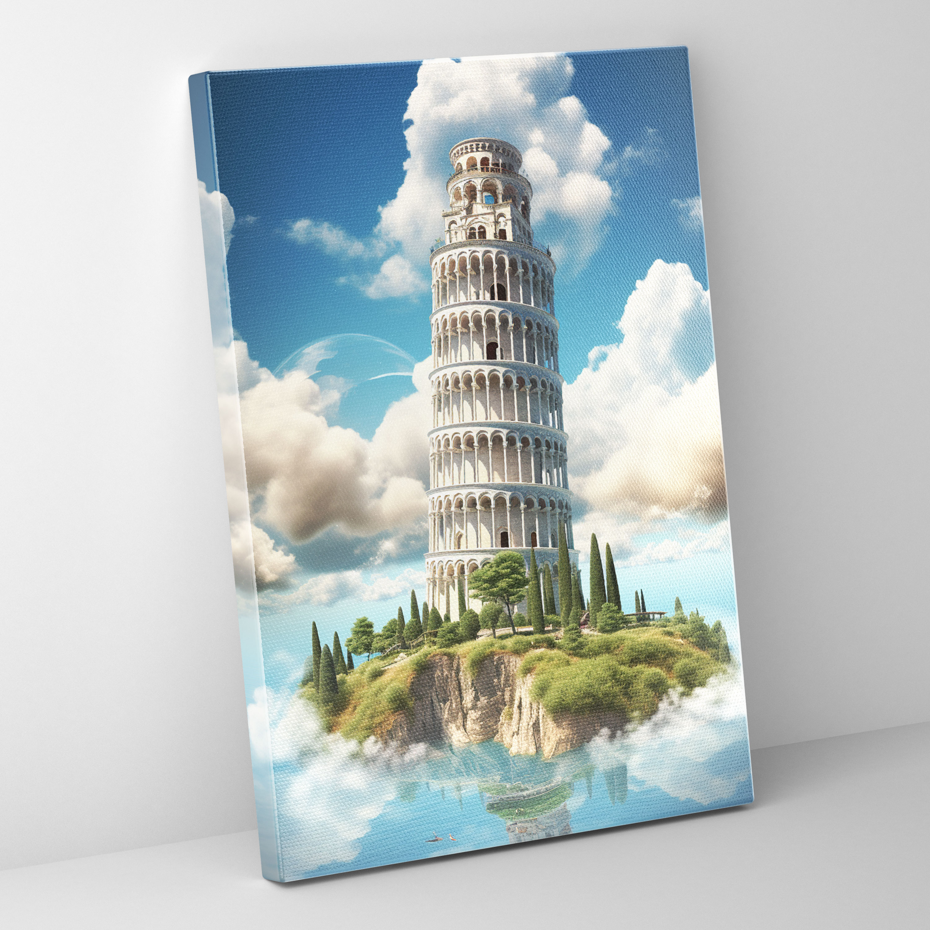 Leaning Tower Of Pisa Wall Art - Leaning Tower Of Pisa, Home Decoration, Wall Decoration, Wall Art