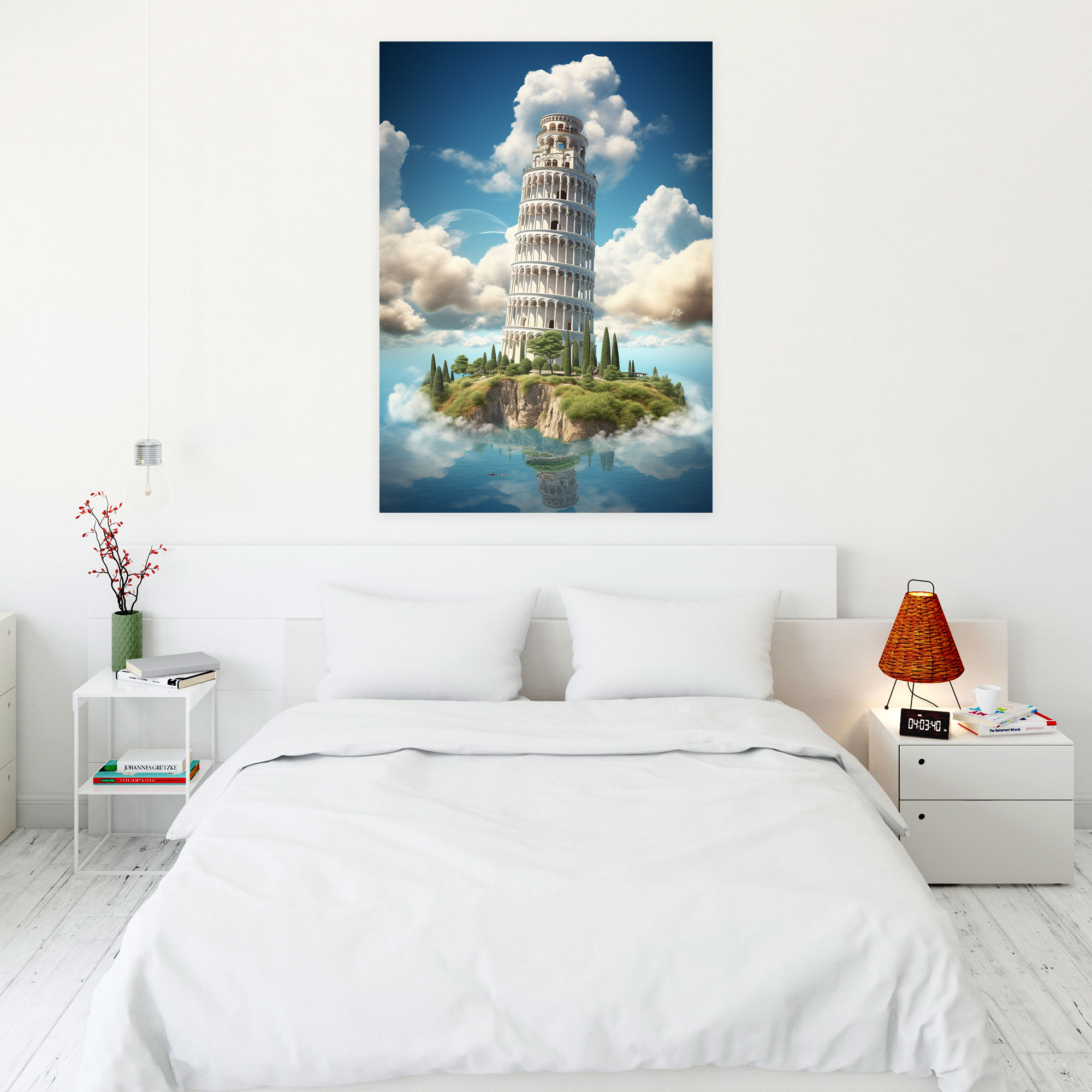 Leaning Tower Of Pisa Wall Art - Leaning Tower Of Pisa, Home Decoration, Wall Decoration, Wall Art