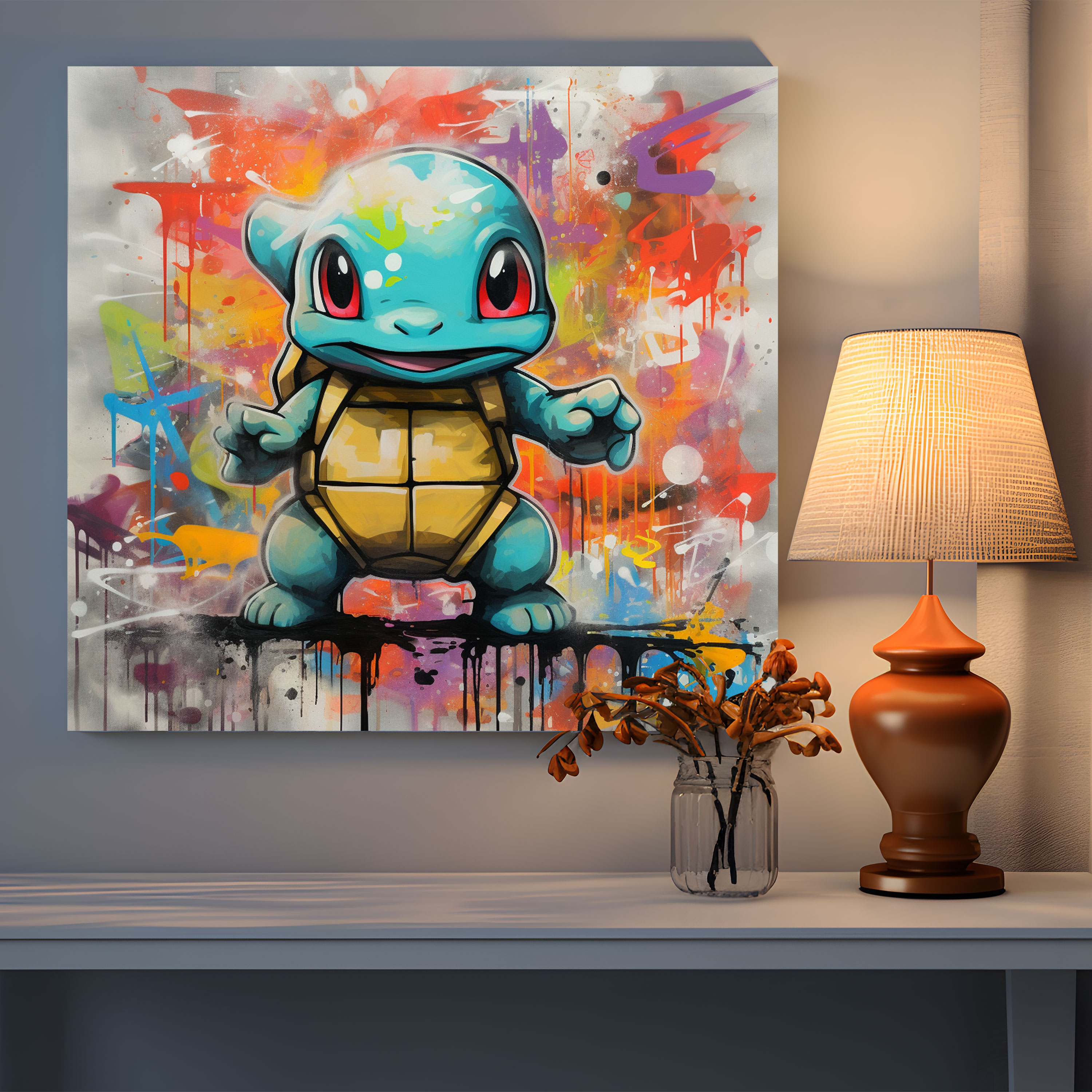 Pokemon Canvas Print - Pokemon, Wall Art, Canvas Wall Art, Wall Decoration