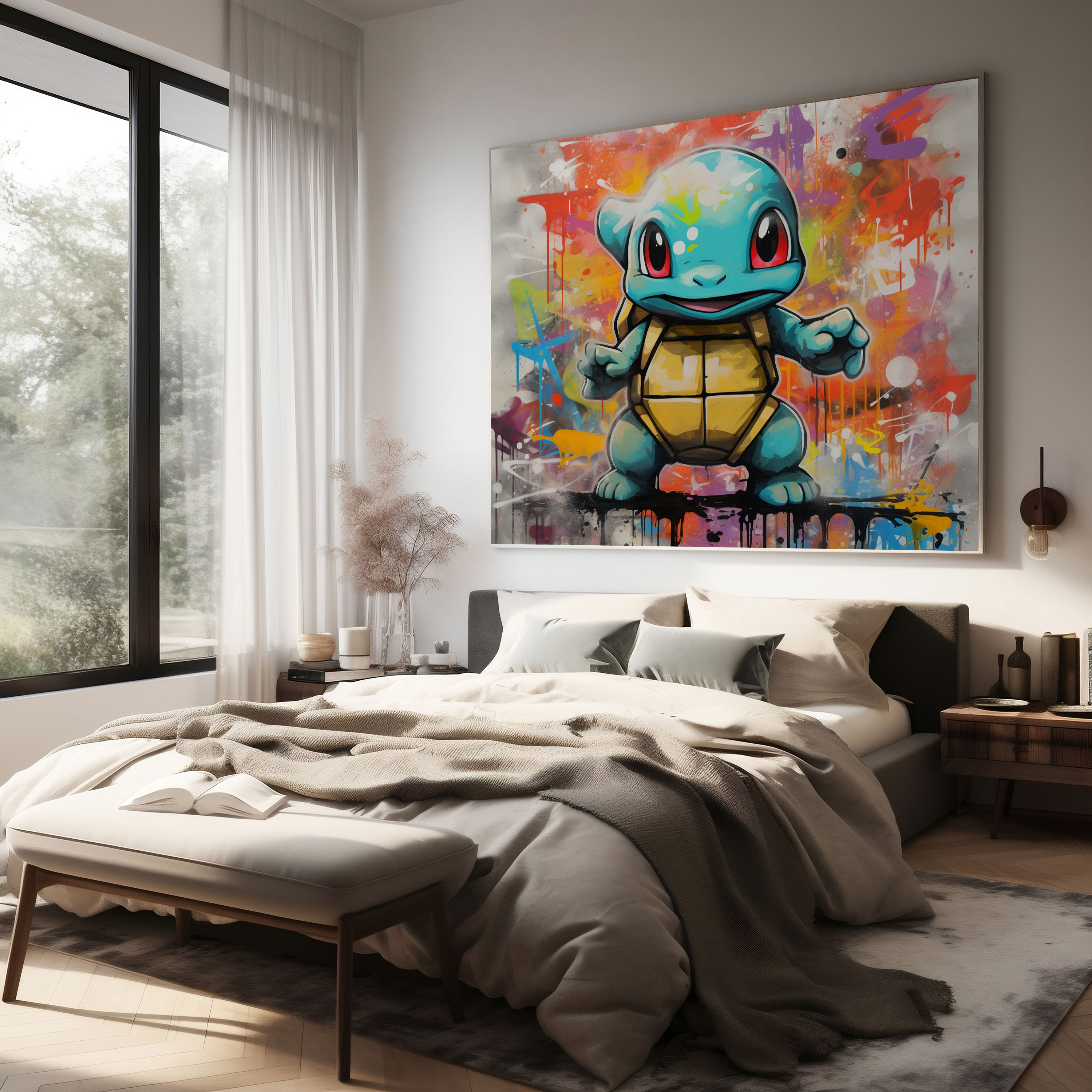 Pokemon Canvas Print - Pokemon, Wall Art, Canvas Wall Art, Wall Decoration