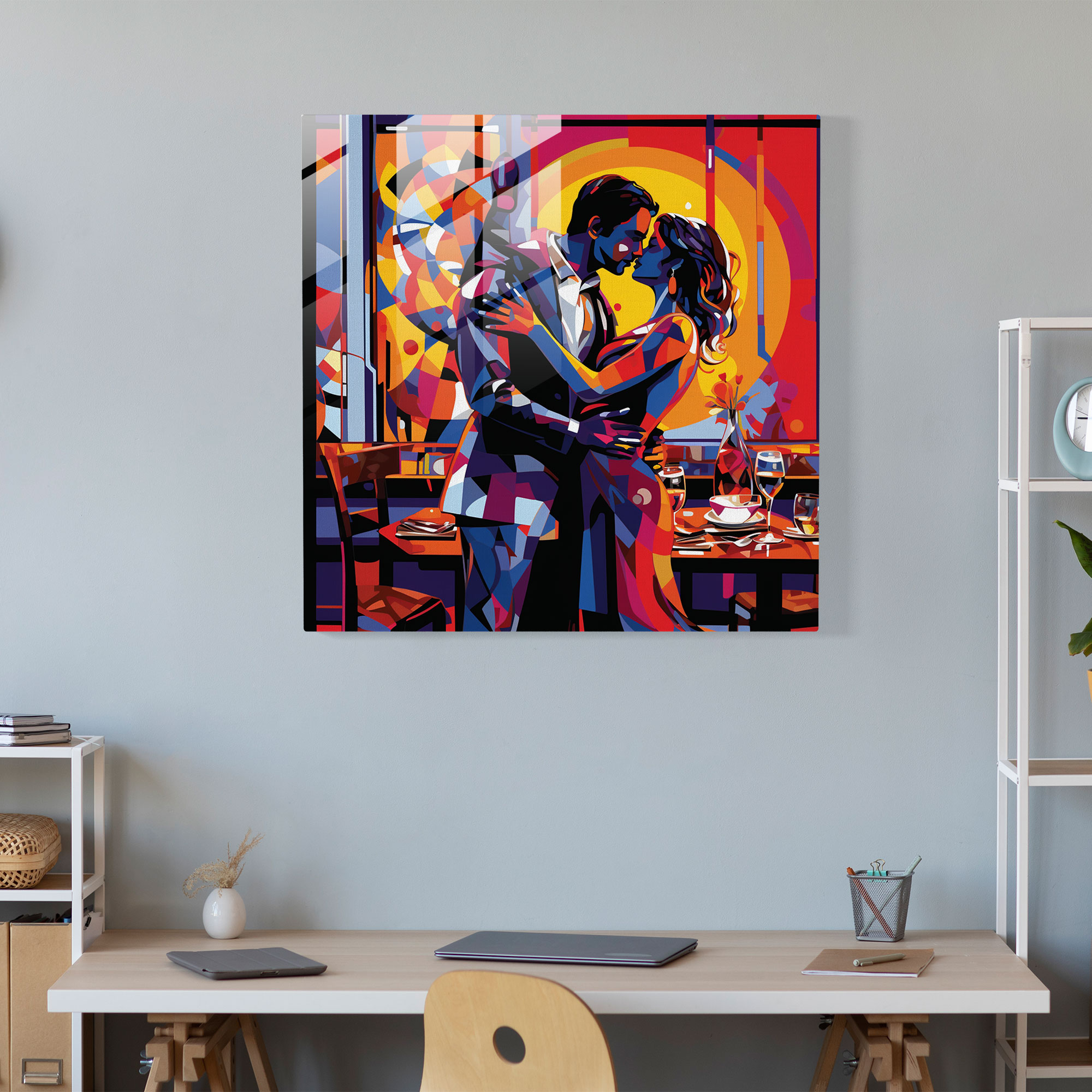 Pulp Fiction Cam Tablo - Ev Dekorasyonu ve Duvar Süsleme için