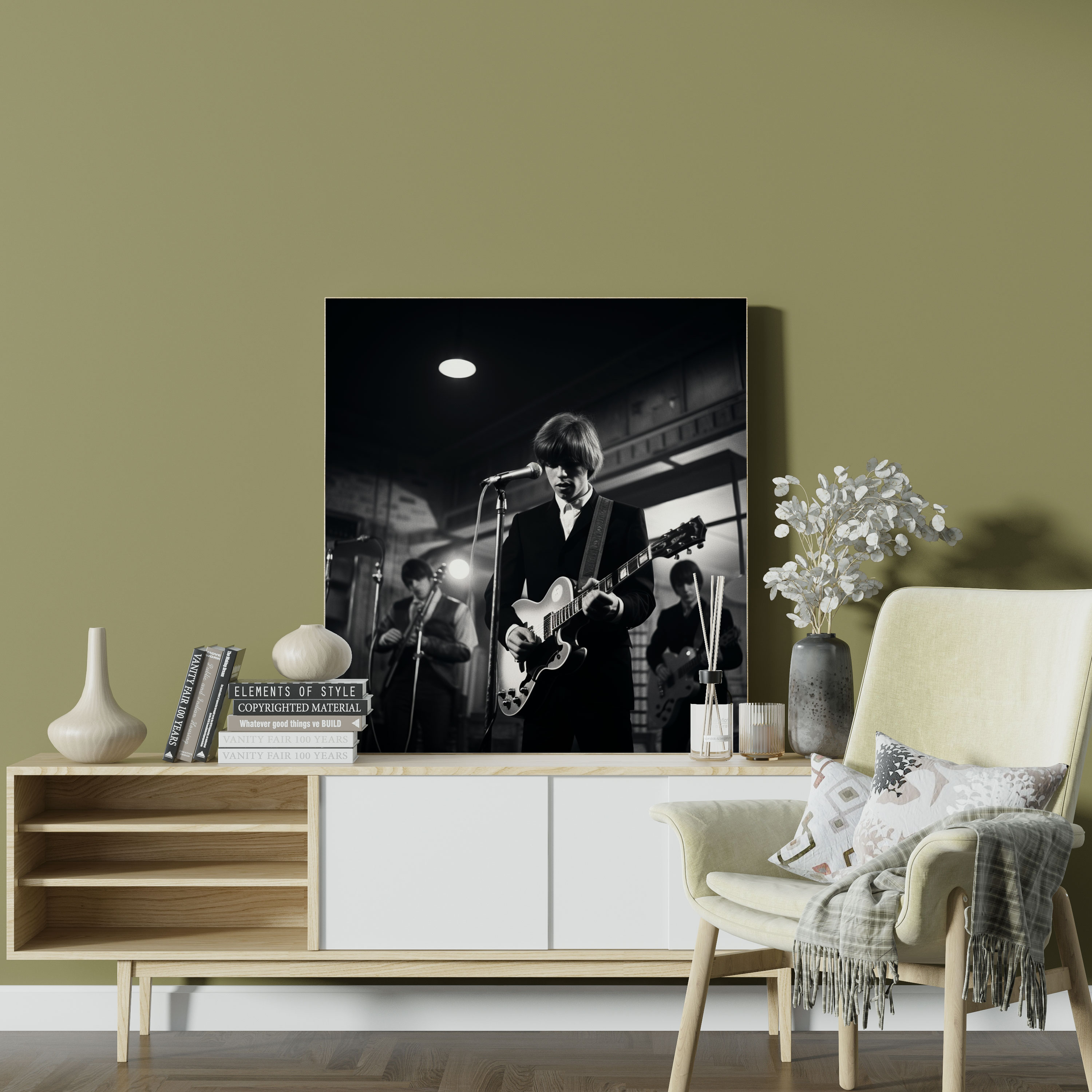 Pink Floyd Canvas Print - Live Performance Wall Art - Pink Floyd, Canvas, Pink Floyd, Wall Decoration