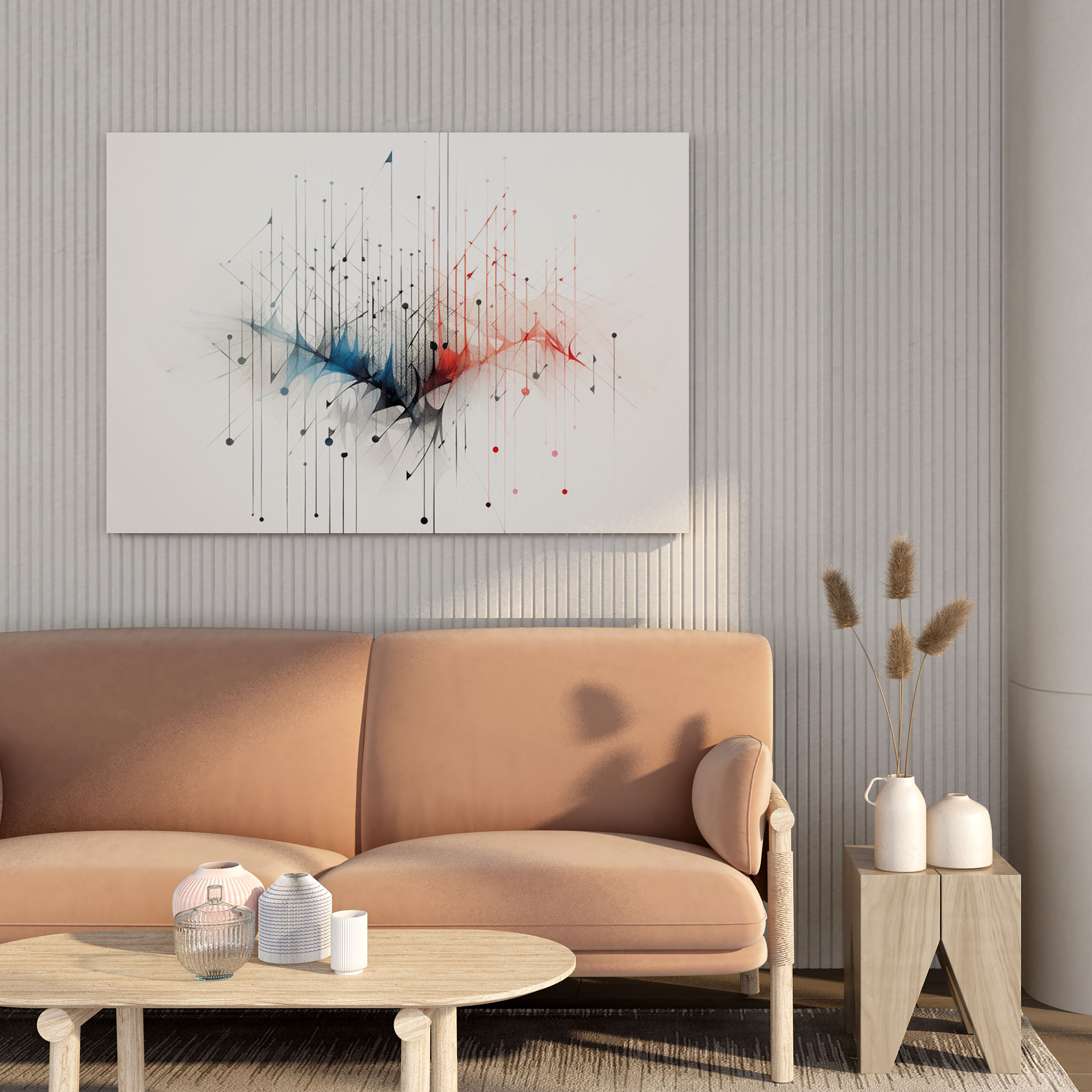 Pink Floyd Minimalist Line Drawing Wall Art - Pink Floyd, Pink Floyd, Wall Art, Wall Decoration