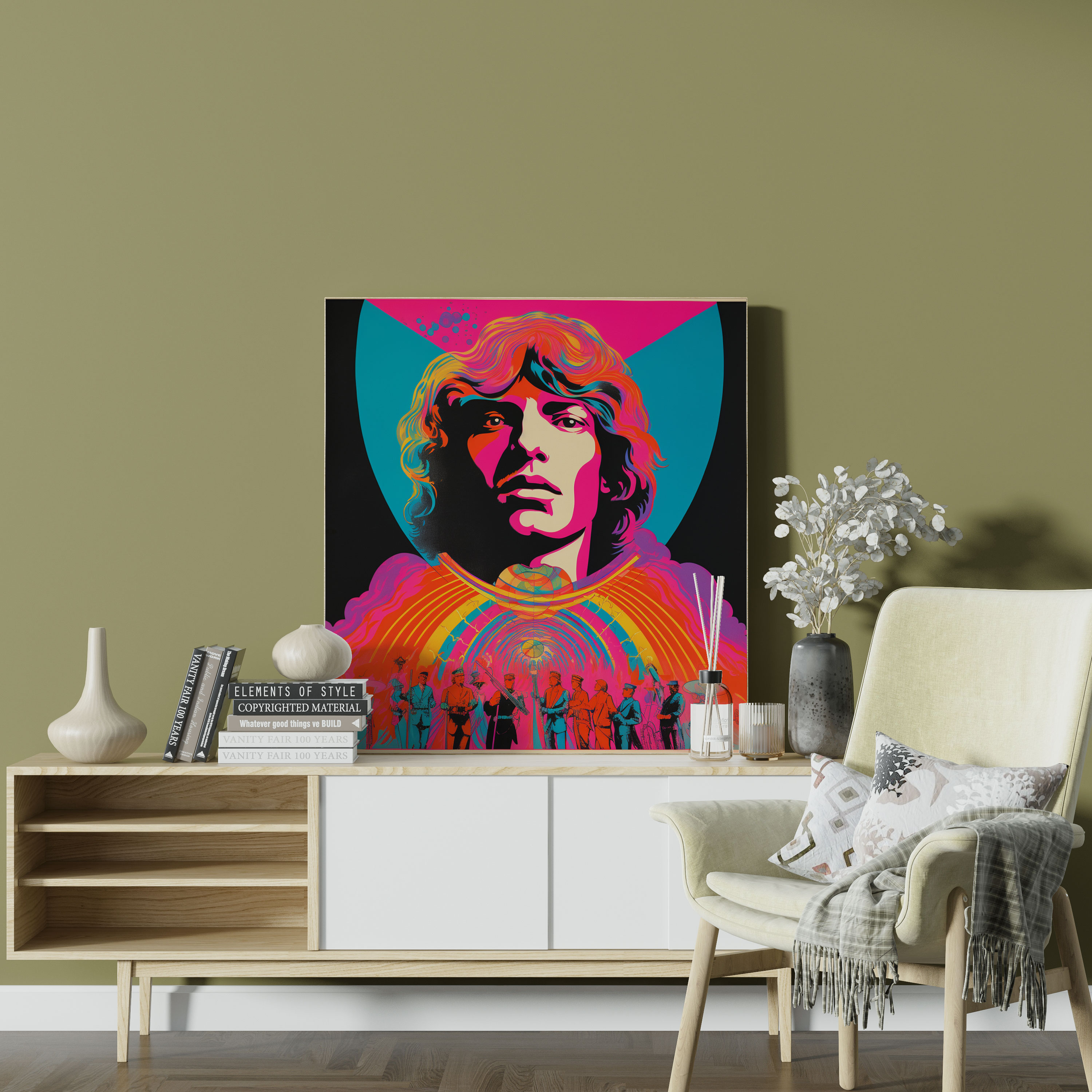 Pink Floyd Vintage Concert Poster Wall Art - Pink Floyd, Canvas, Home Decoration, Canvas Wall Art