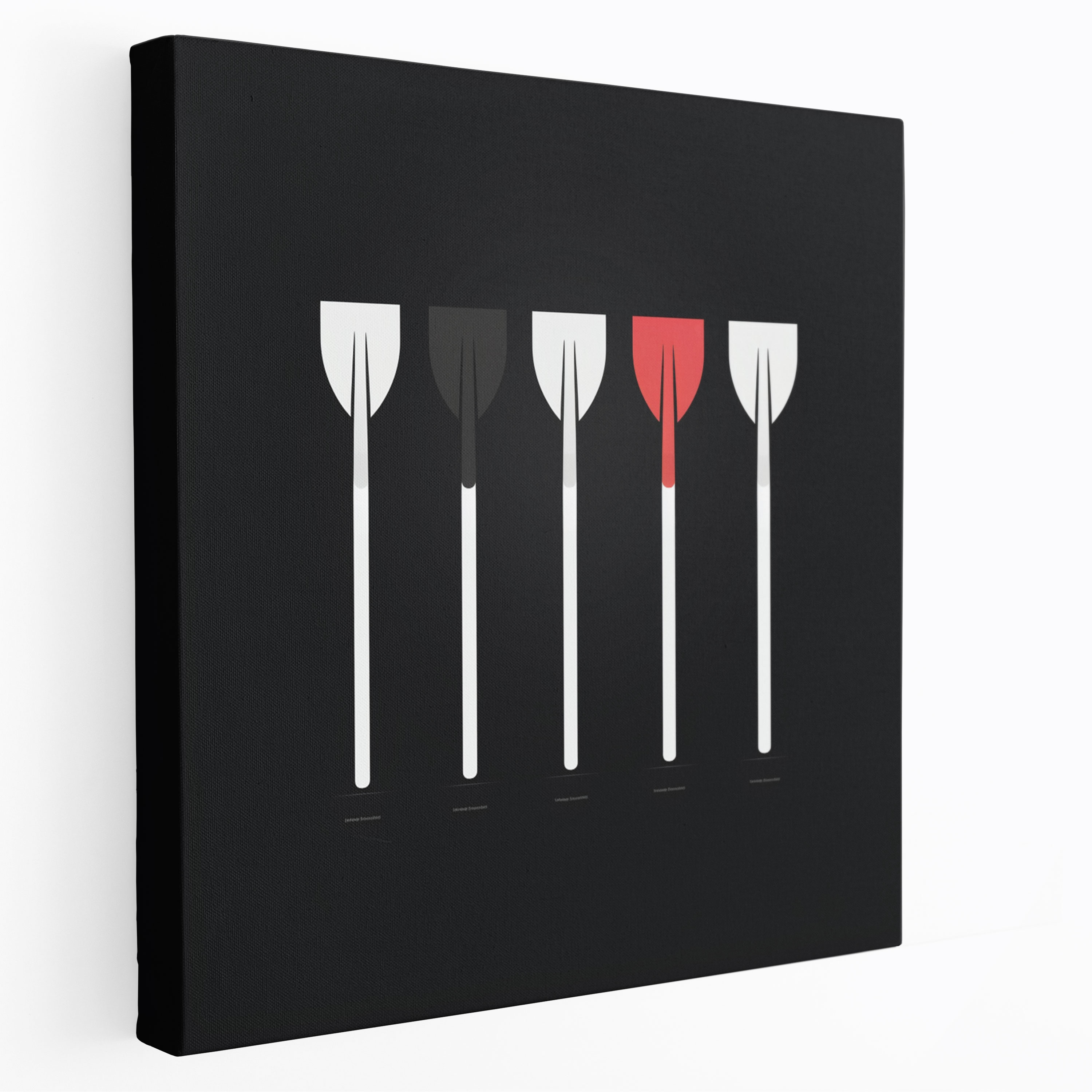 Pink Floyd Minimalist Hammer Leinwandbild - Wohnkultur