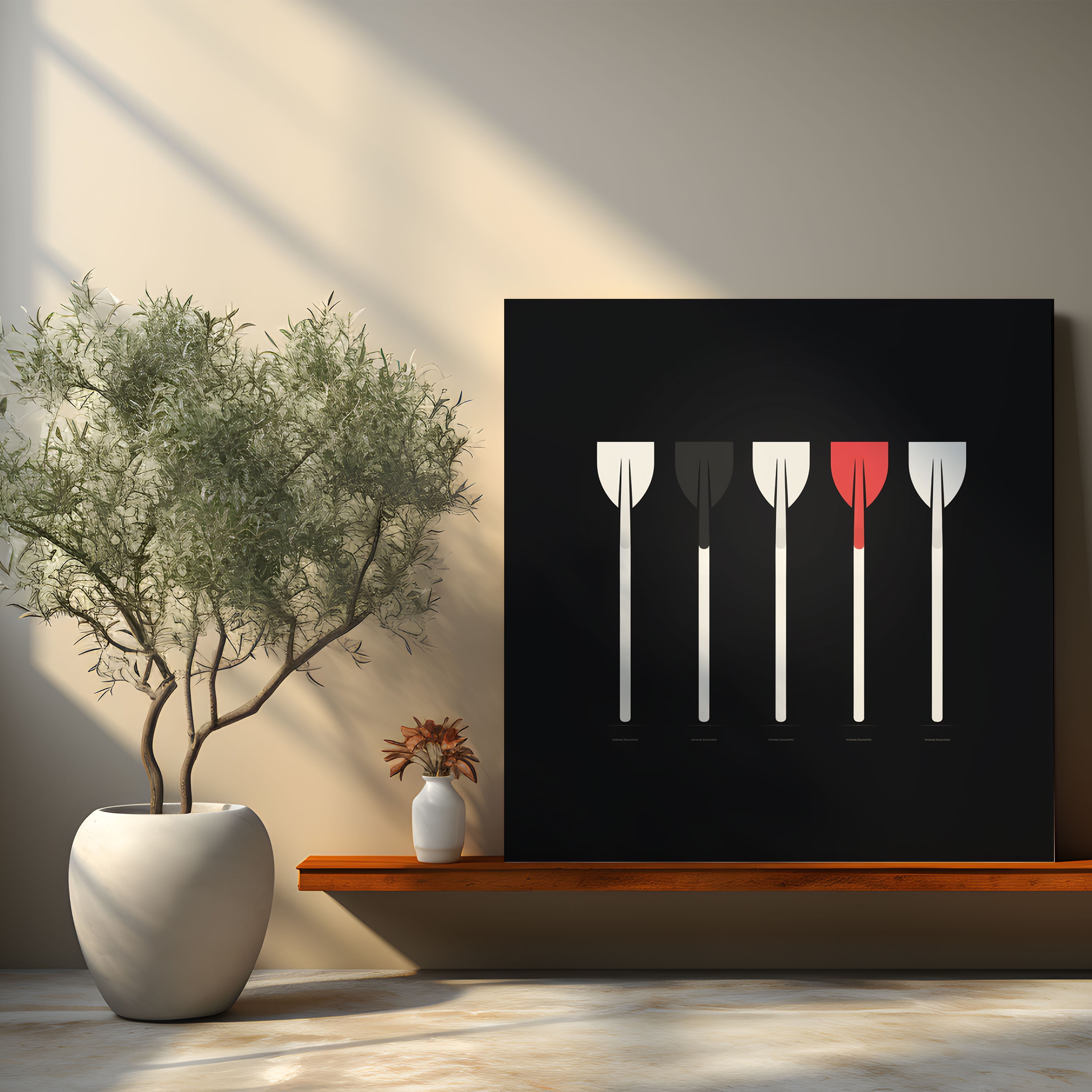 Pink Floyd Minimalist Hammer Leinwandbild - Wohnkultur