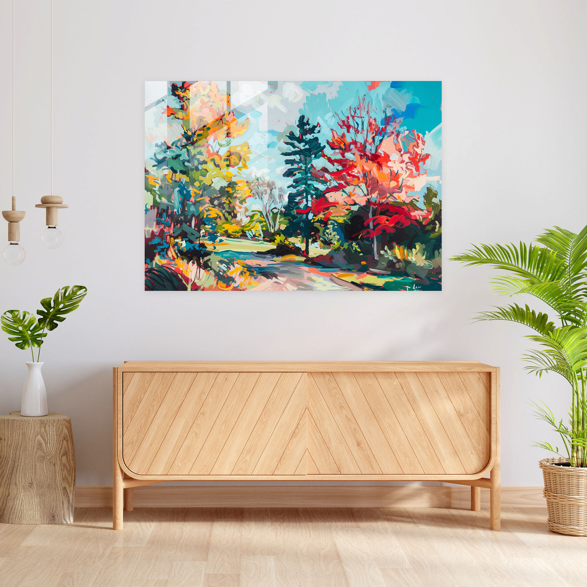 Post-Impressionism Wall Decoration - Post-Impressionism, Modern Art, Glass Art, Home Decoration