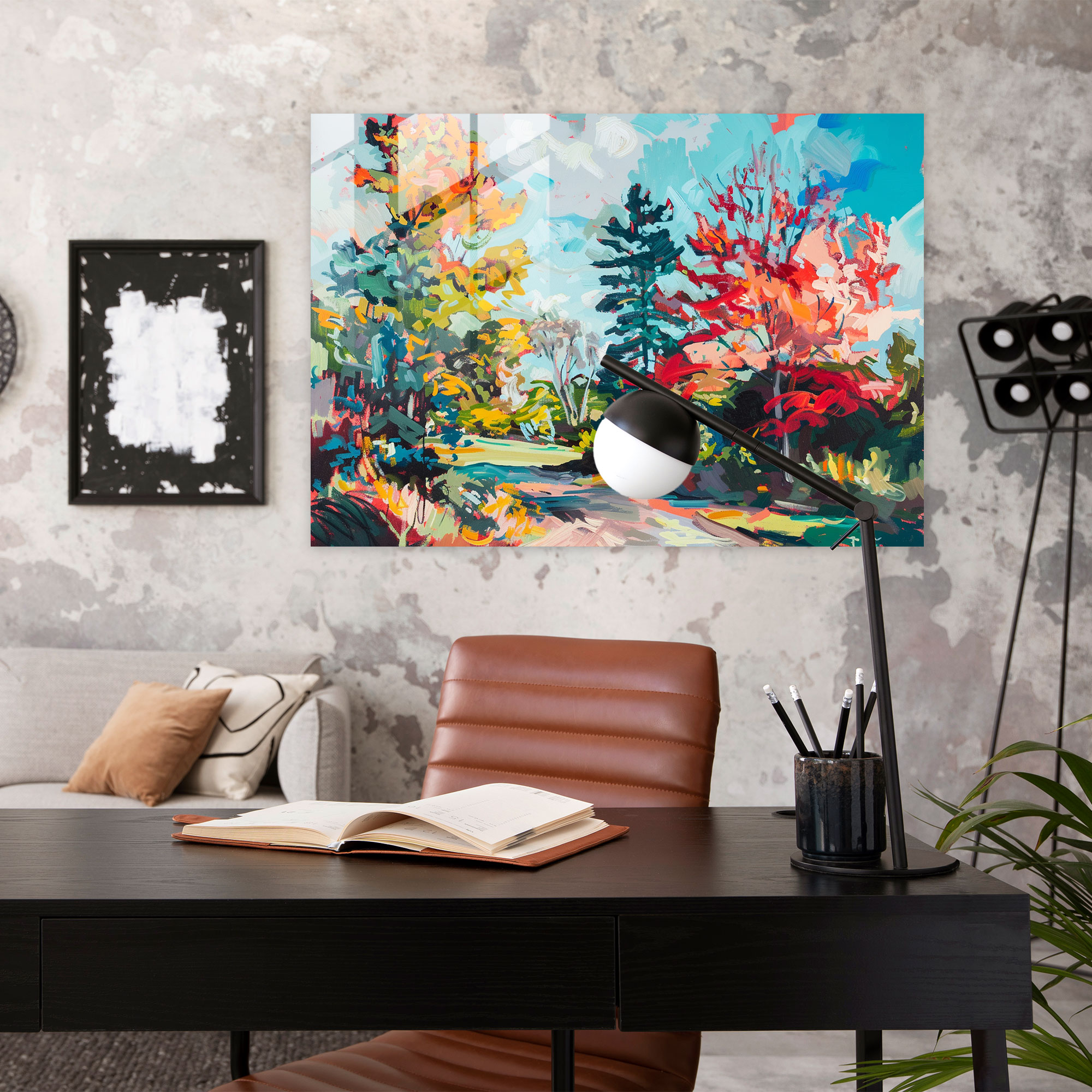 Post-Impressionism Wall Decoration - Post-Impressionism, Modern Art, Glass Art, Home Decoration