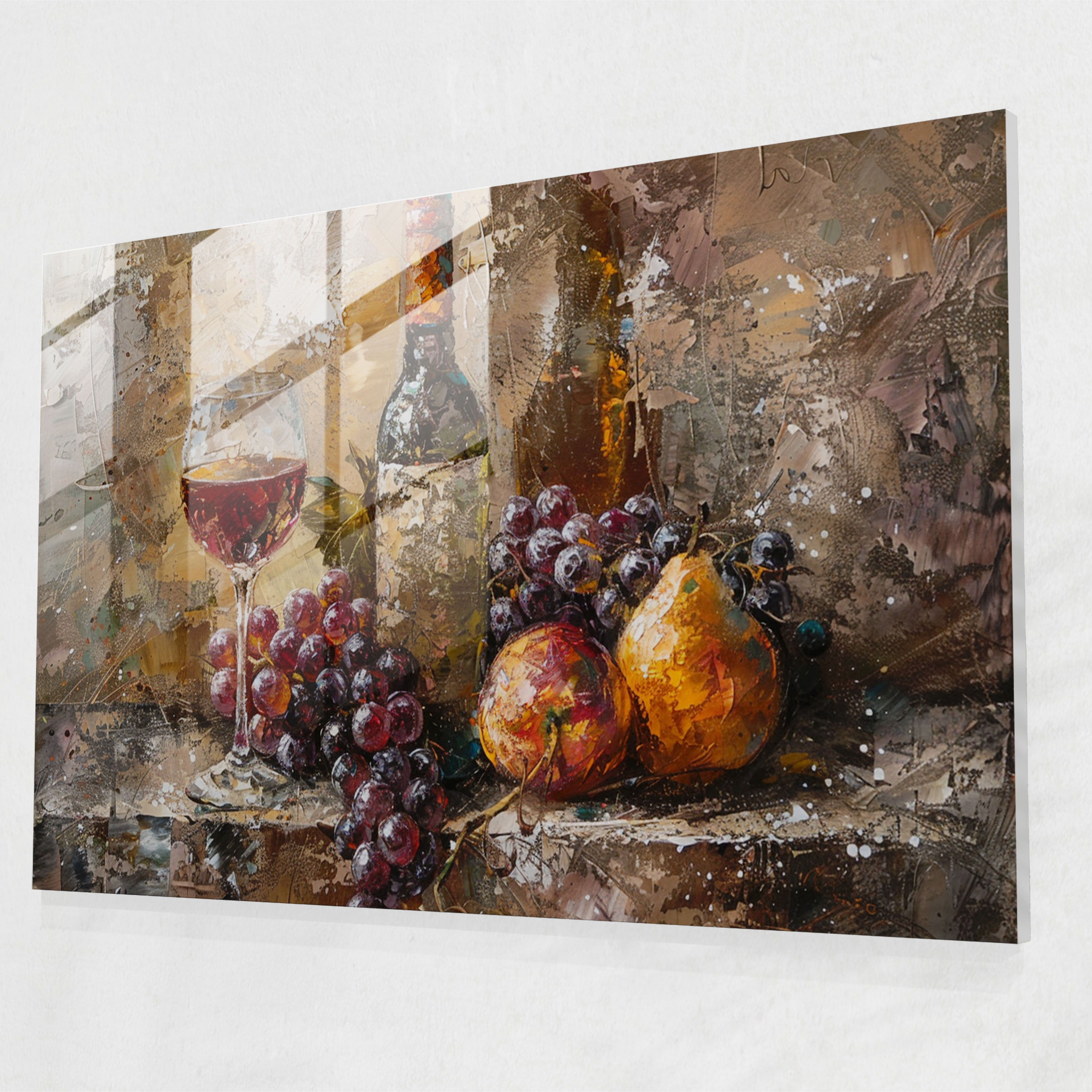 Post-Impressionism Glass Print - Still Life Glass Wall Art - Post-Impressionism, Glass Print, Wall Decoration, Post-Impressionism