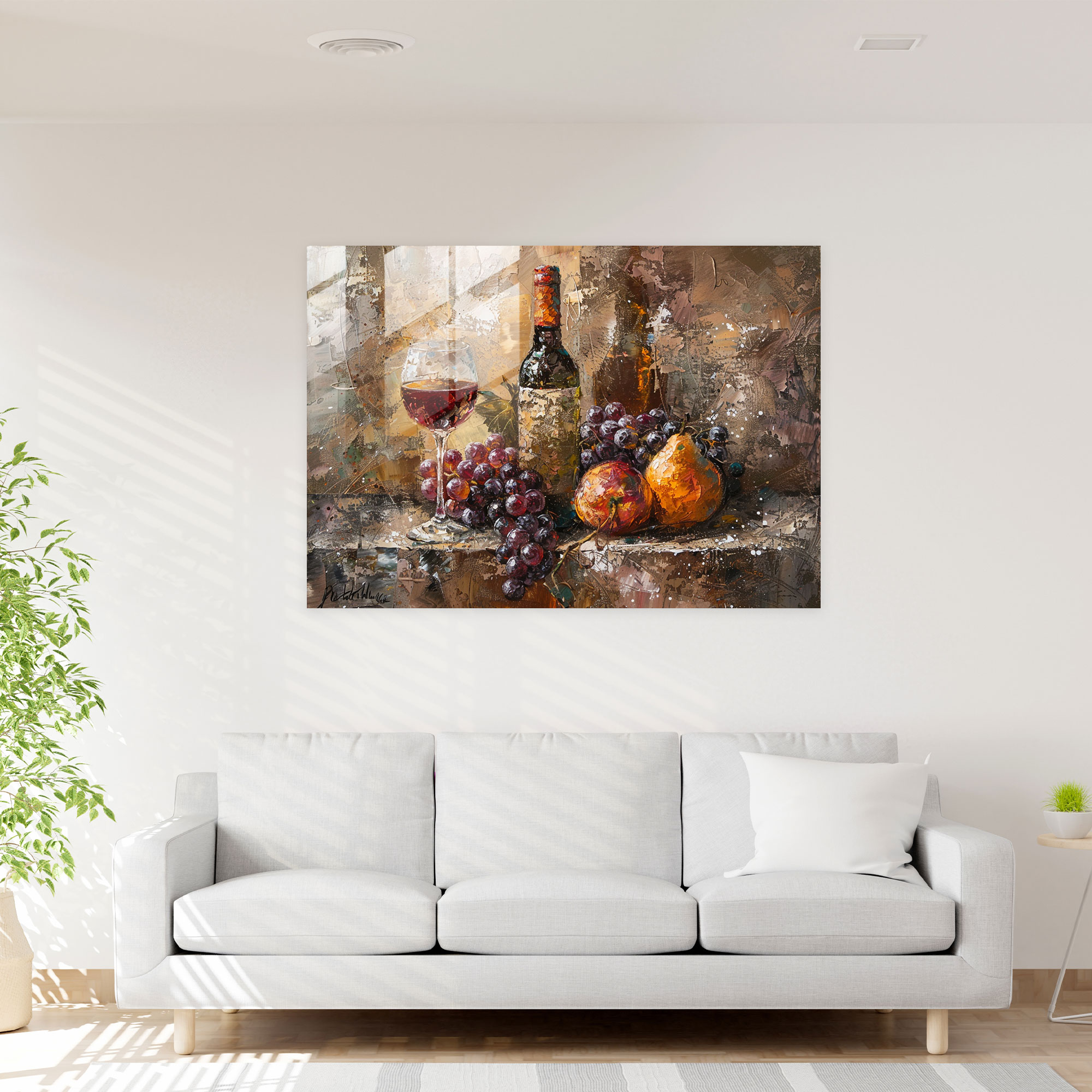 Post-Impressionism Glass Print - Still Life Glass Wall Art - Post-Impressionism, Glass Print, Wall Decoration, Post-Impressionism