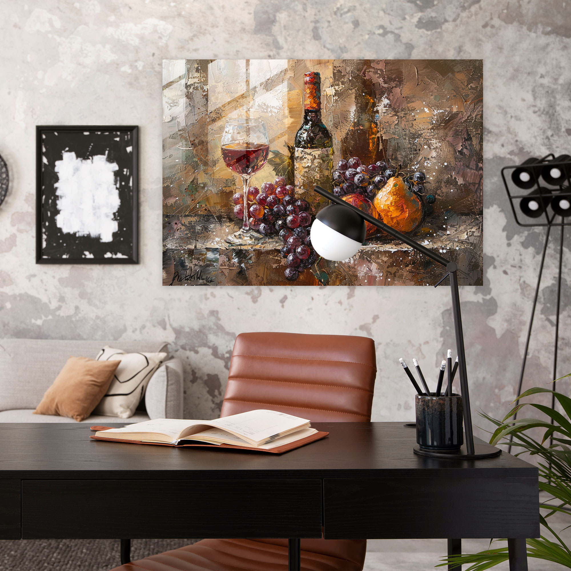 Post-Impressionism Glass Print - Still Life Glass Wall Art - Post-Impressionism, Glass Print, Wall Decoration, Post-Impressionism