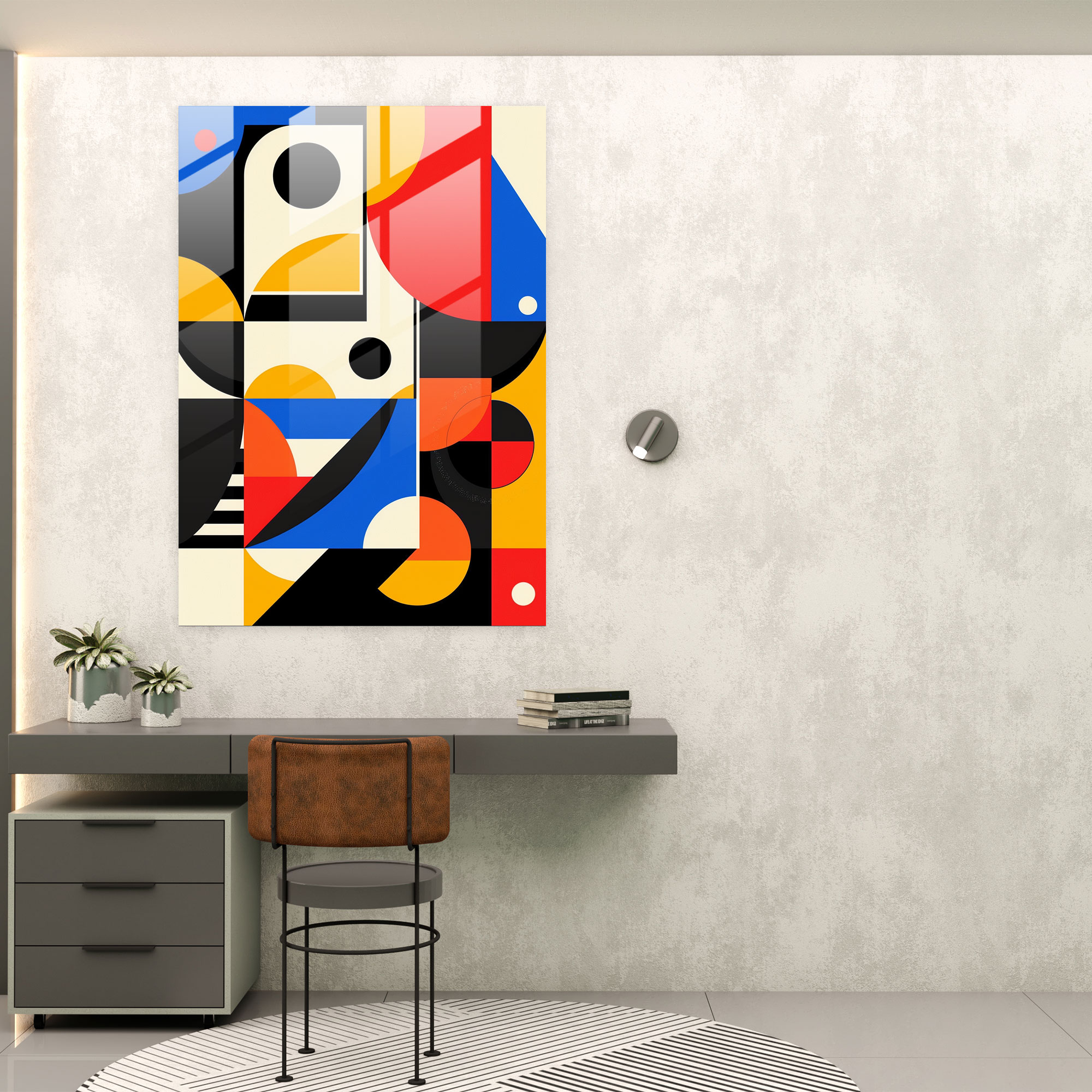 Popart Style Glass Wall Art - Popart, Glass Wall Art, Modern Art, Glass Art