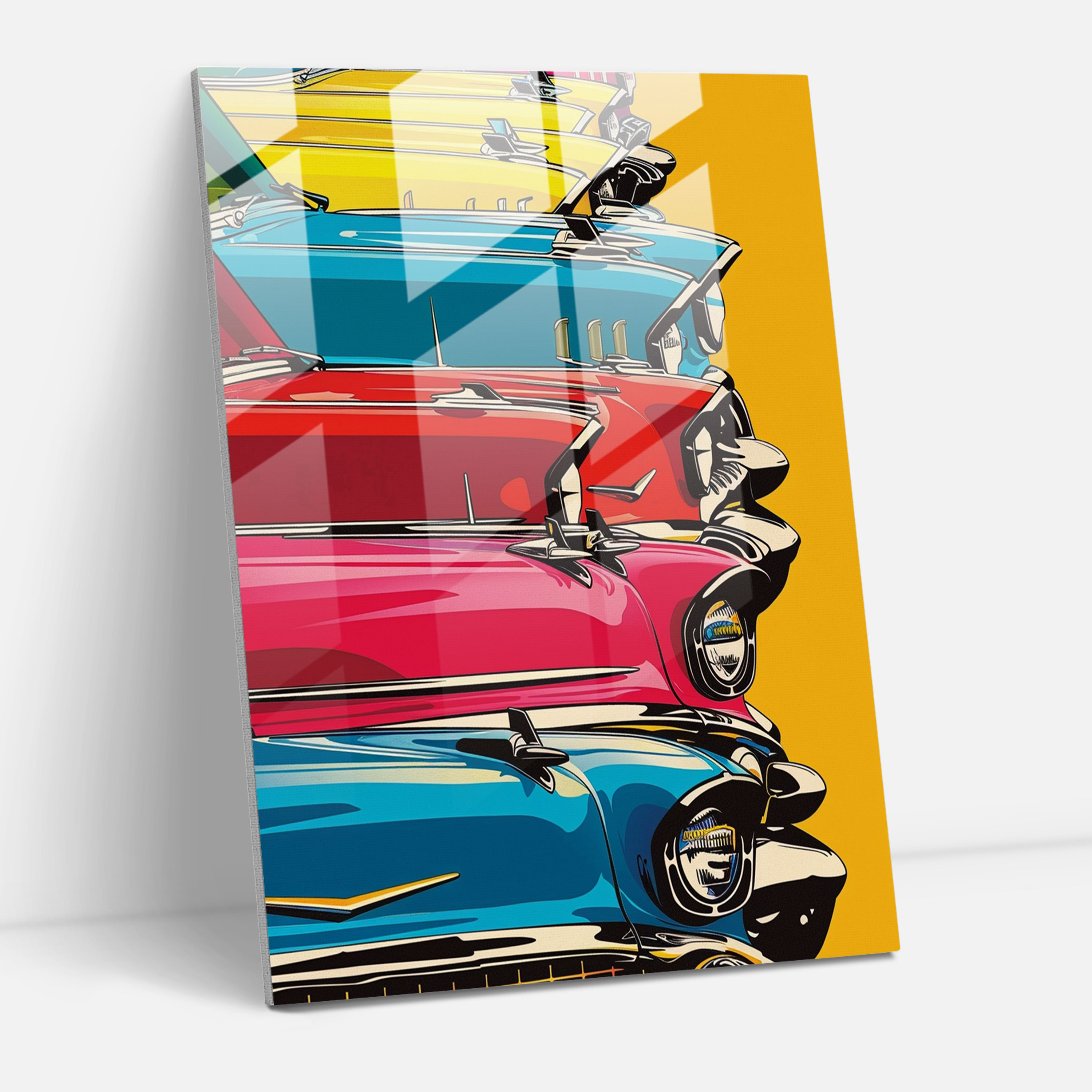Popart Style Glass Wall Art - Popart, Popart Style, Wall Decoration, Home Decoration