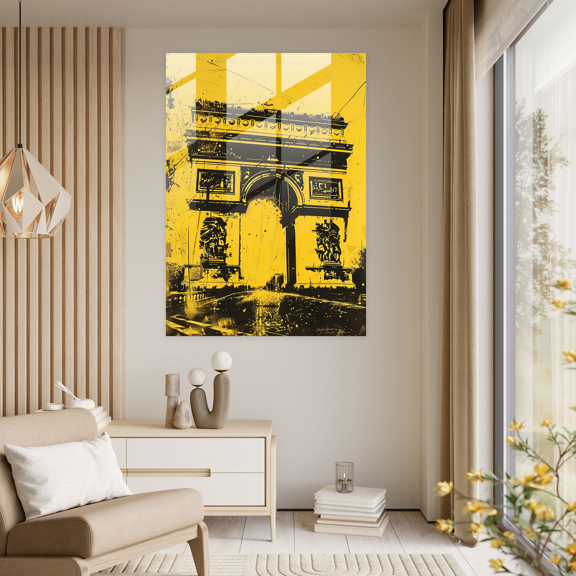 Popart Style Glass Print - Popart, Home Decoration, Glass Print, Modern Art
