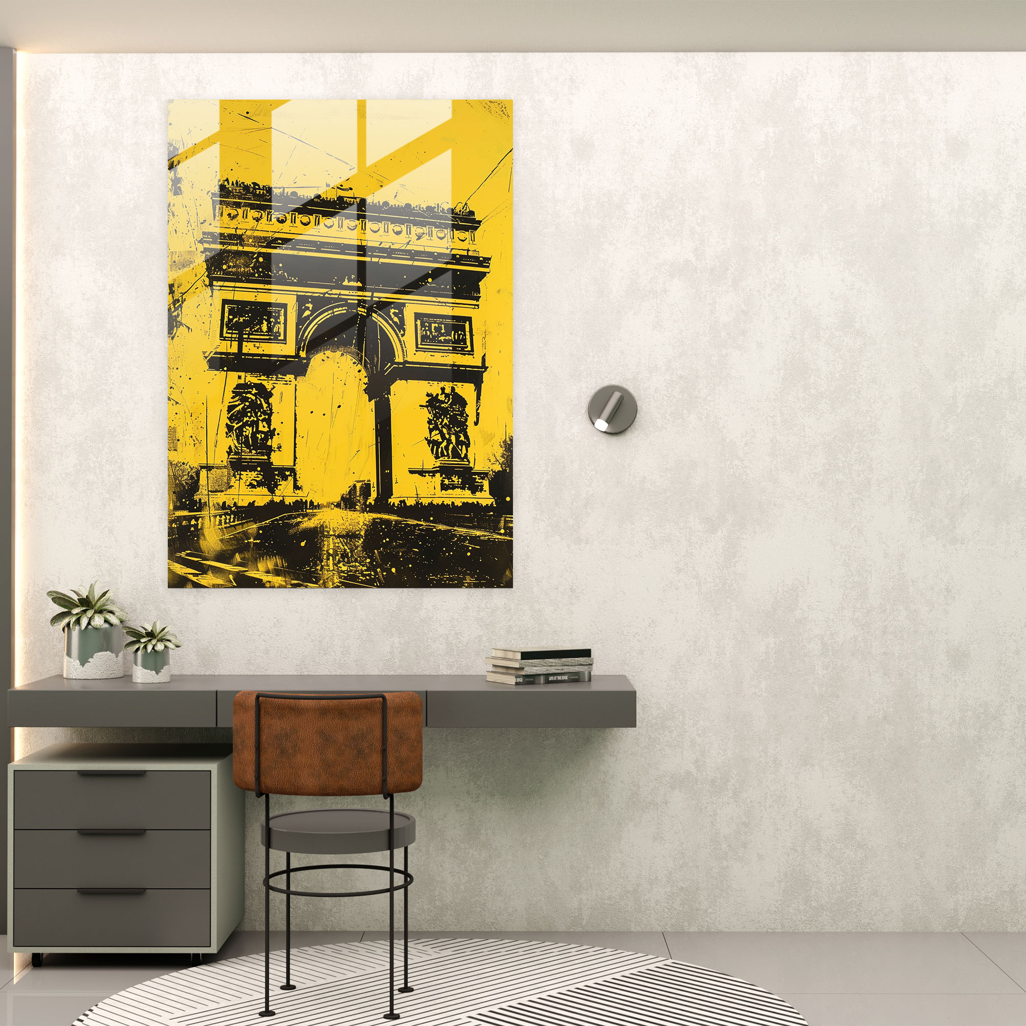 Popart Style Glass Print - Popart, Home Decoration, Glass Print, Modern Art