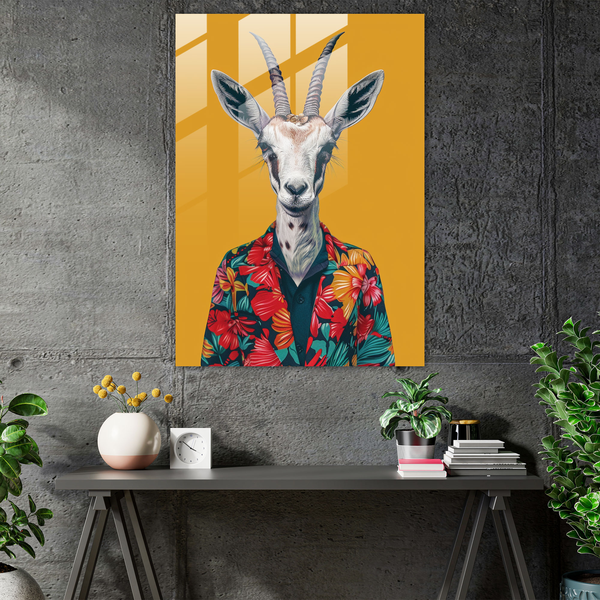 Popart Style Glass Wall Art - Popart, Wall Decoration, Popart Style, Glass Wall Art