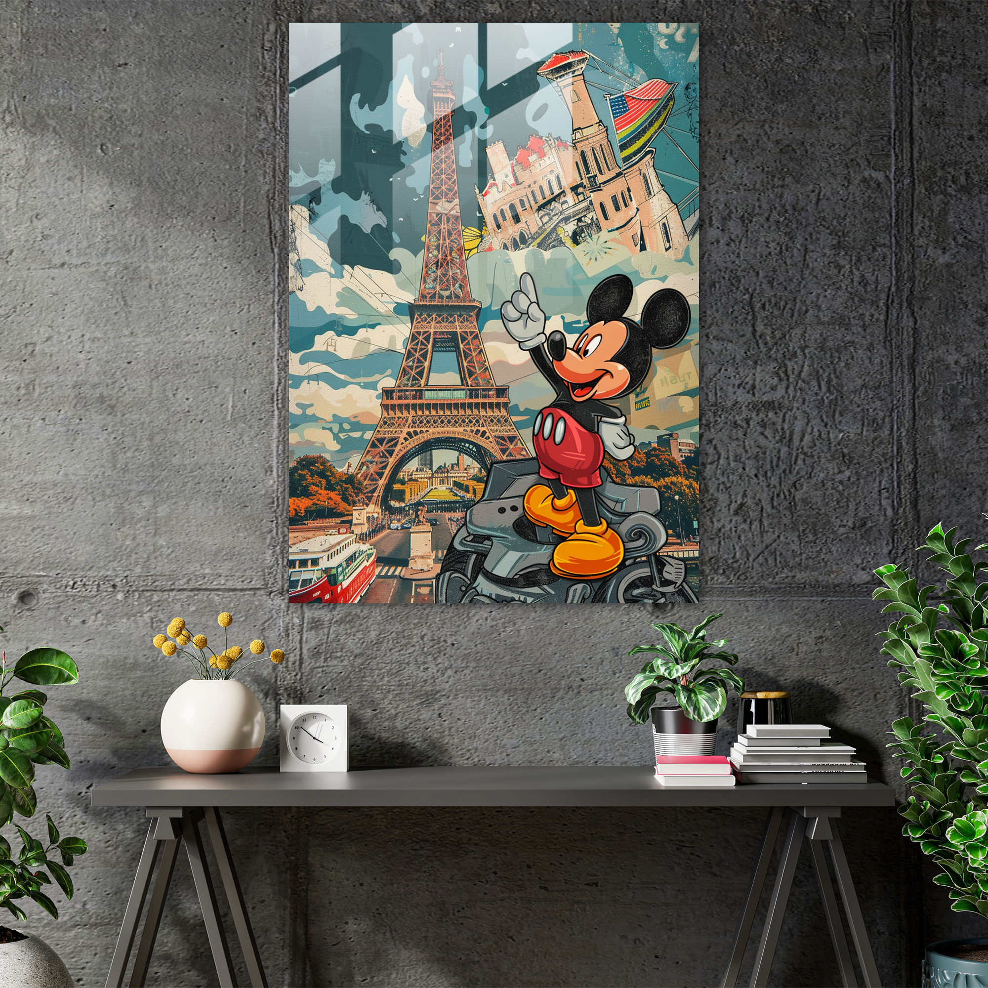 Popart Style Glass Print - Popart, Modern Art, Wall Decoration, Popart Style