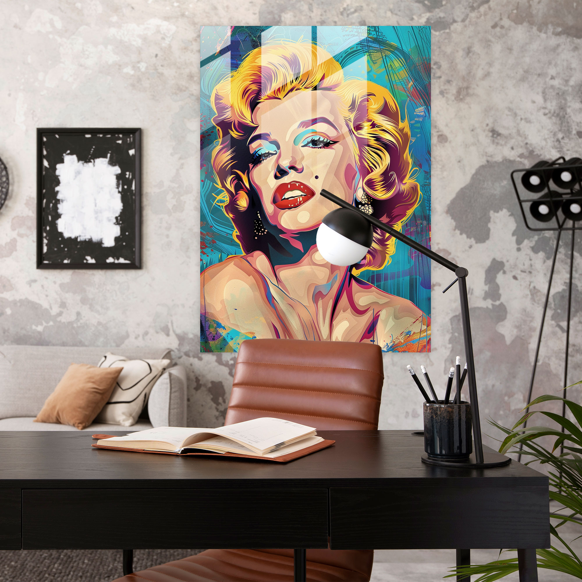 Popart Style Home Decoration - Popart, Modern Art, Popart Style, Glass Art