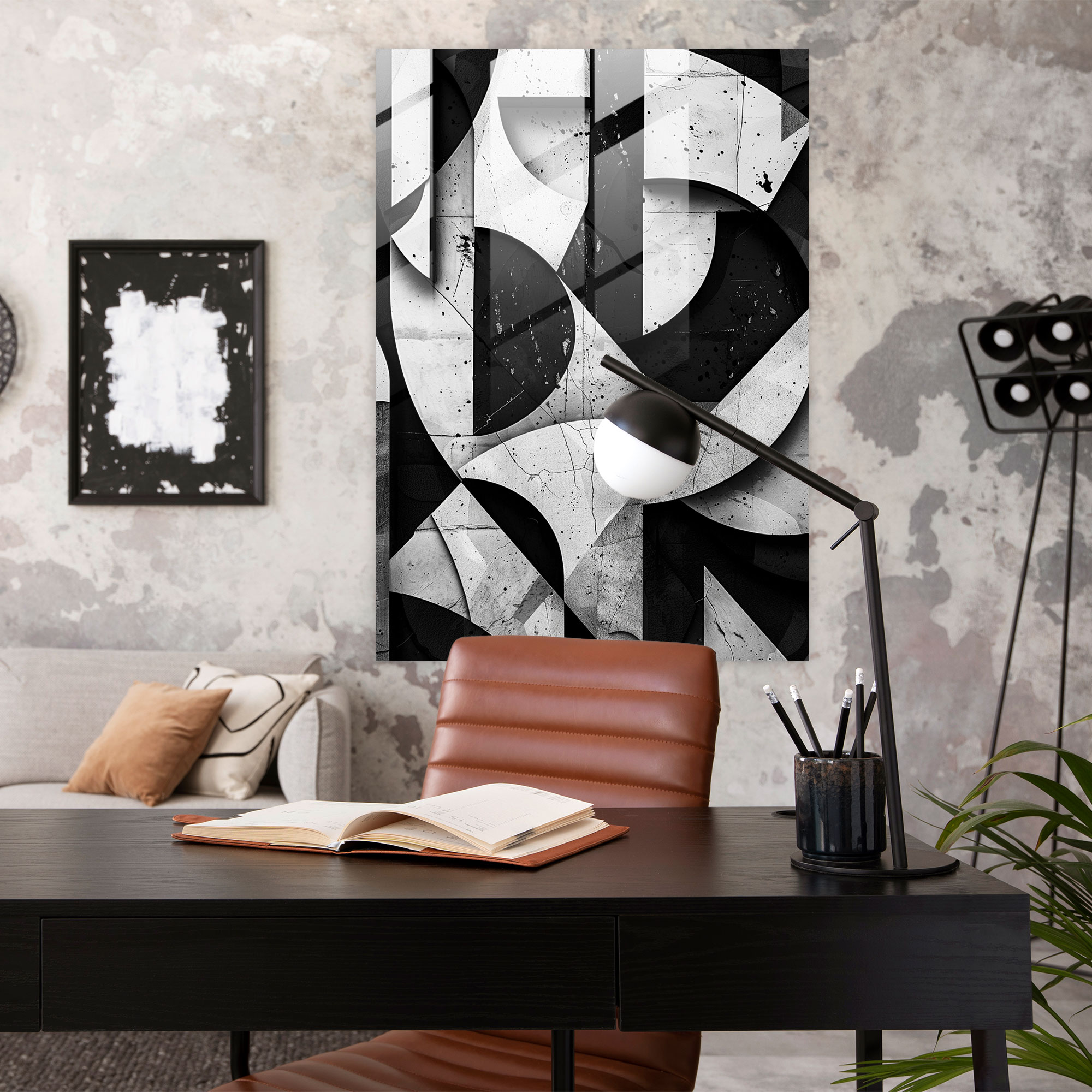 Popart Style Glass Print - Popart, Home Decoration, Modern Art, Popart Style