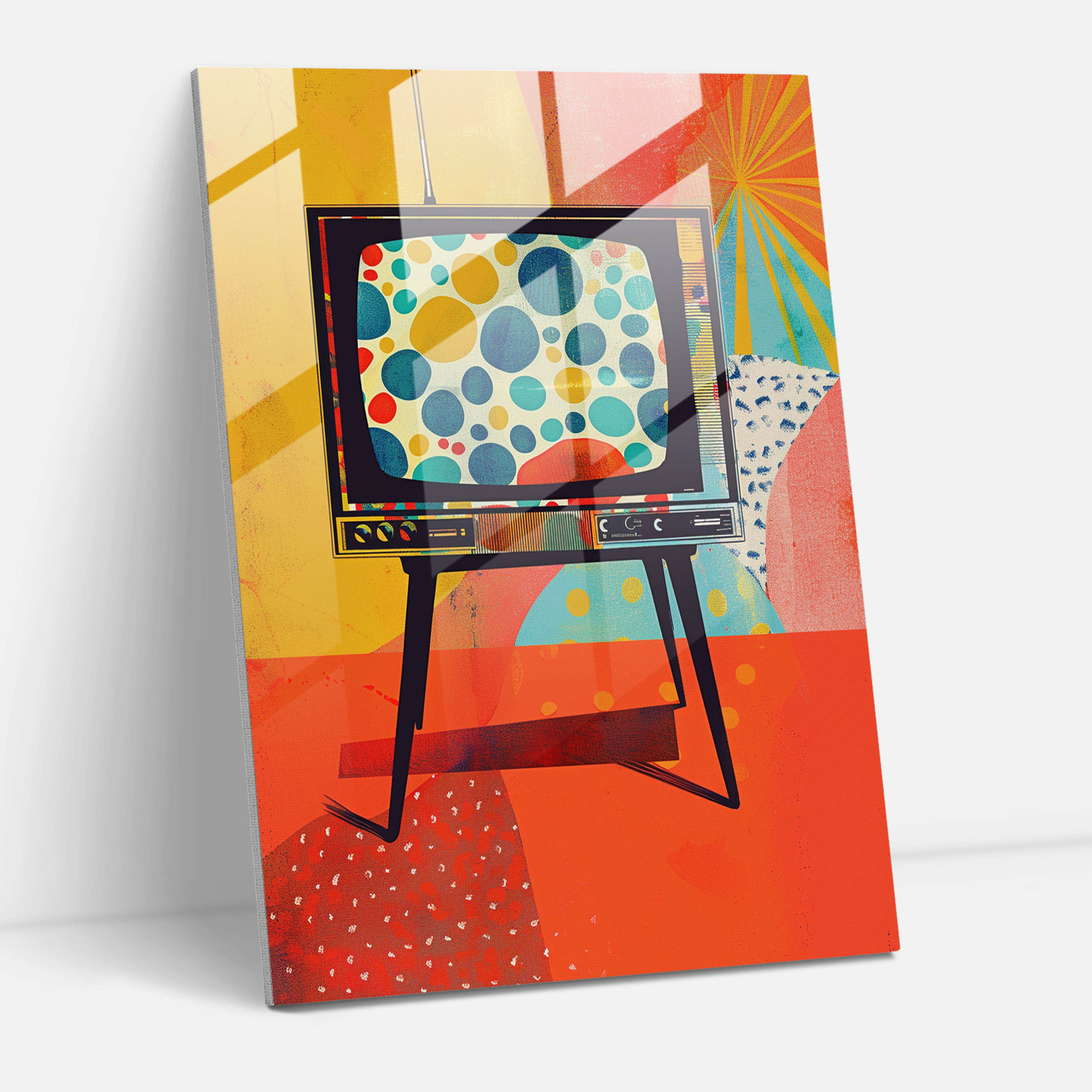 Popart Style Glass Wall Art - Popart, Wall Decoration, Popart Style, Glass Wall Art