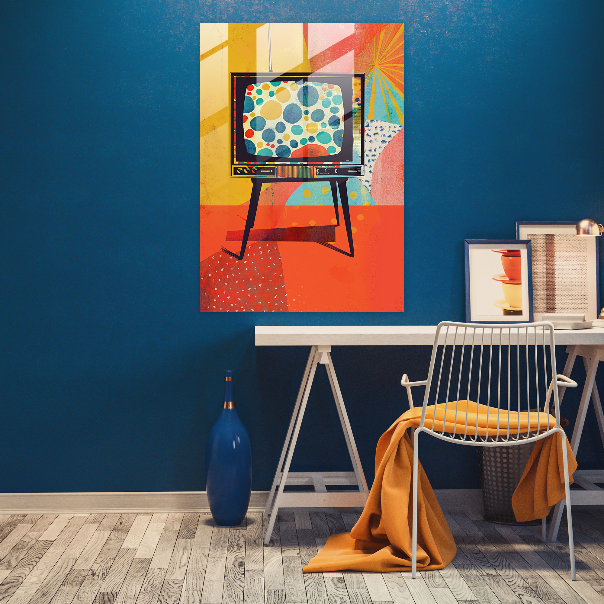 Popart Style Glass Wall Art - Popart, Wall Decoration, Popart Style, Glass Wall Art