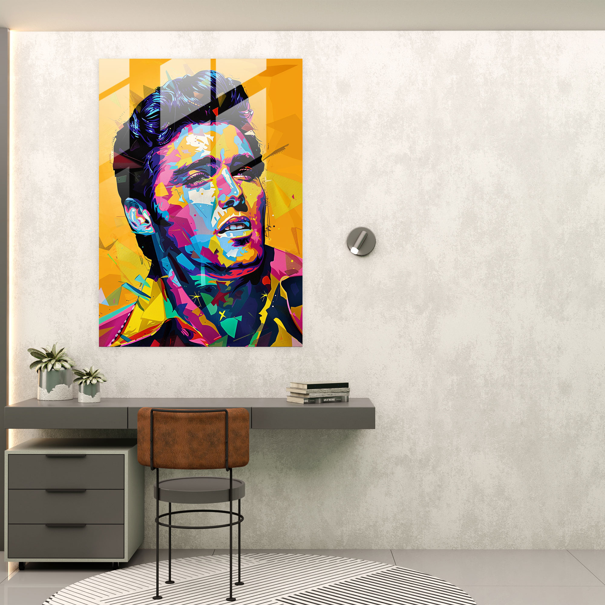 Popart Style Glass Art - Popart, Popart Style, Modern Art, Glass Art