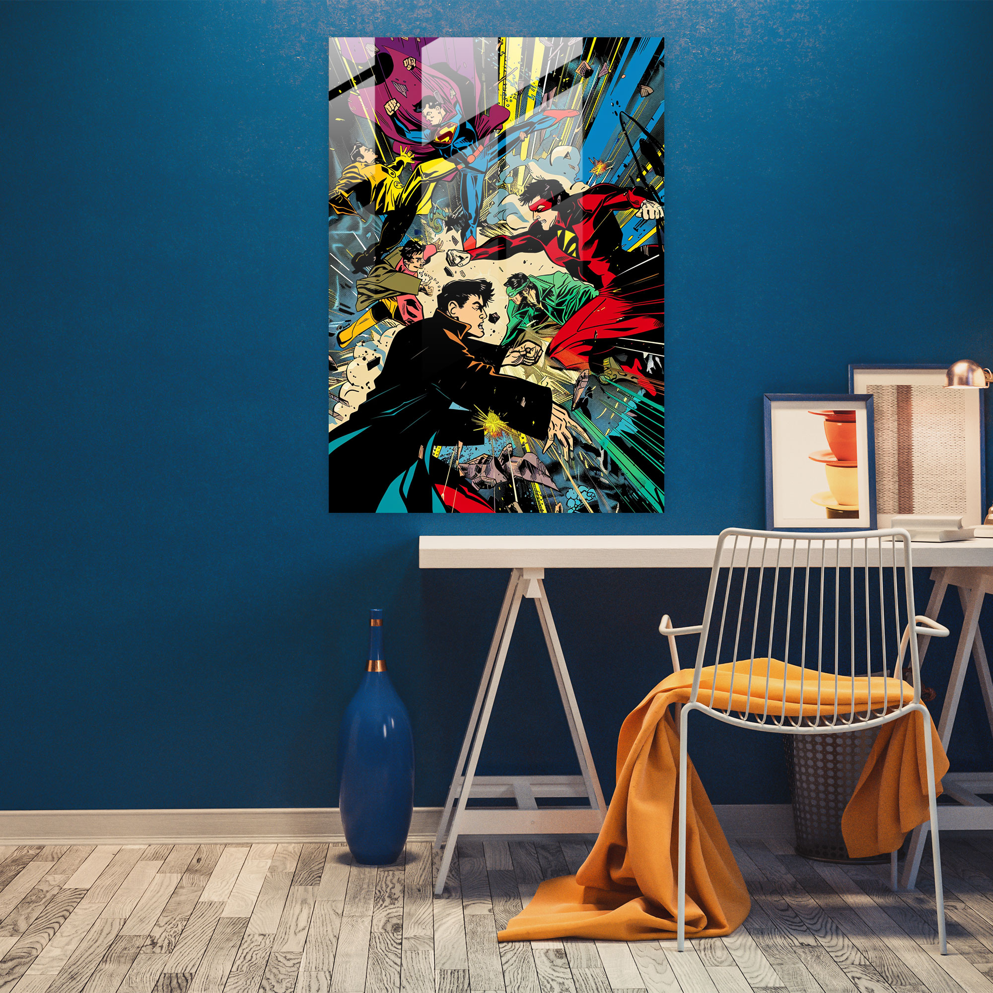 Popart Style Glass Print - Popart, Modern Art, Wall Decoration, Popart Style