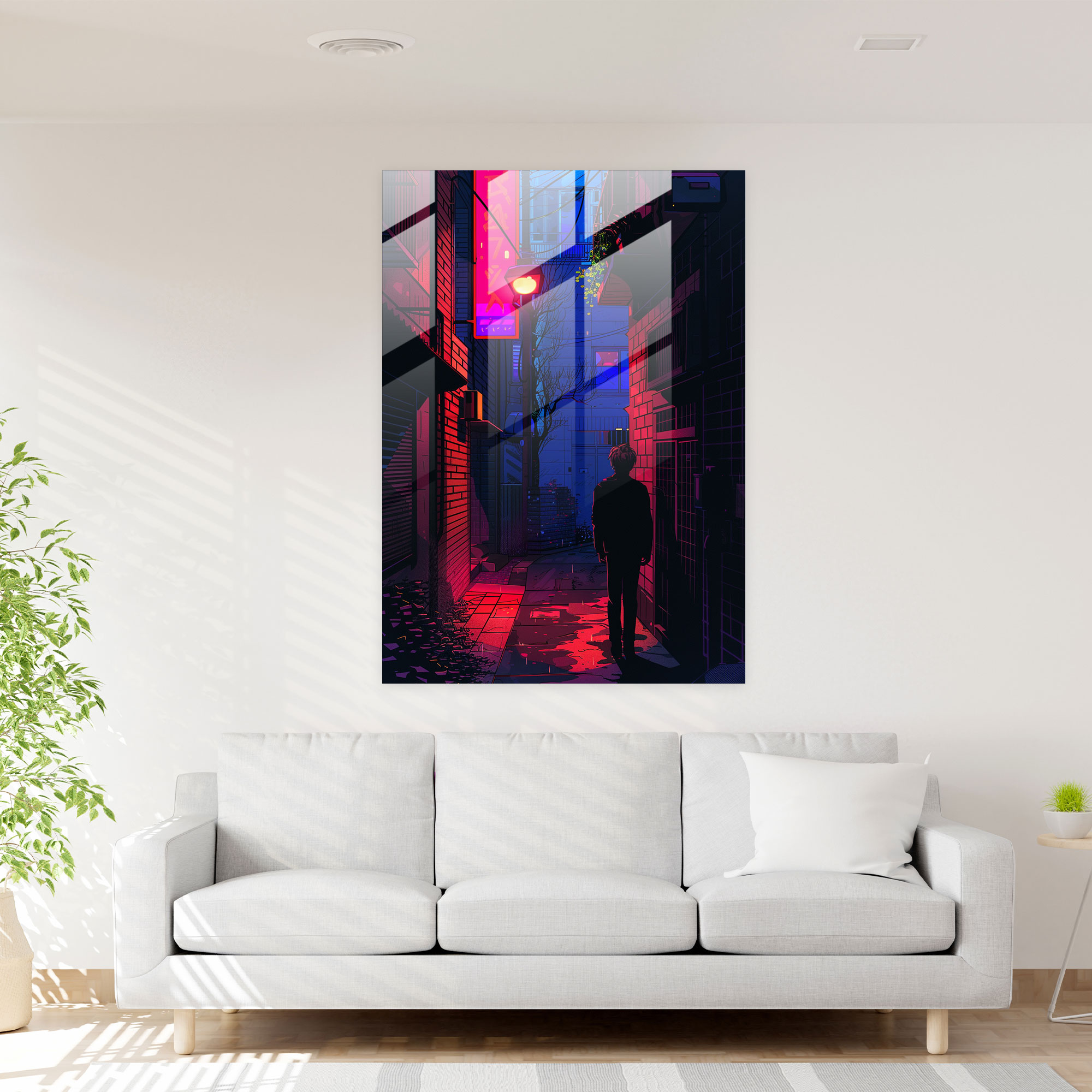 Popart Style Glass Print - Popart, Modern Art, Glass Print, Popart Style