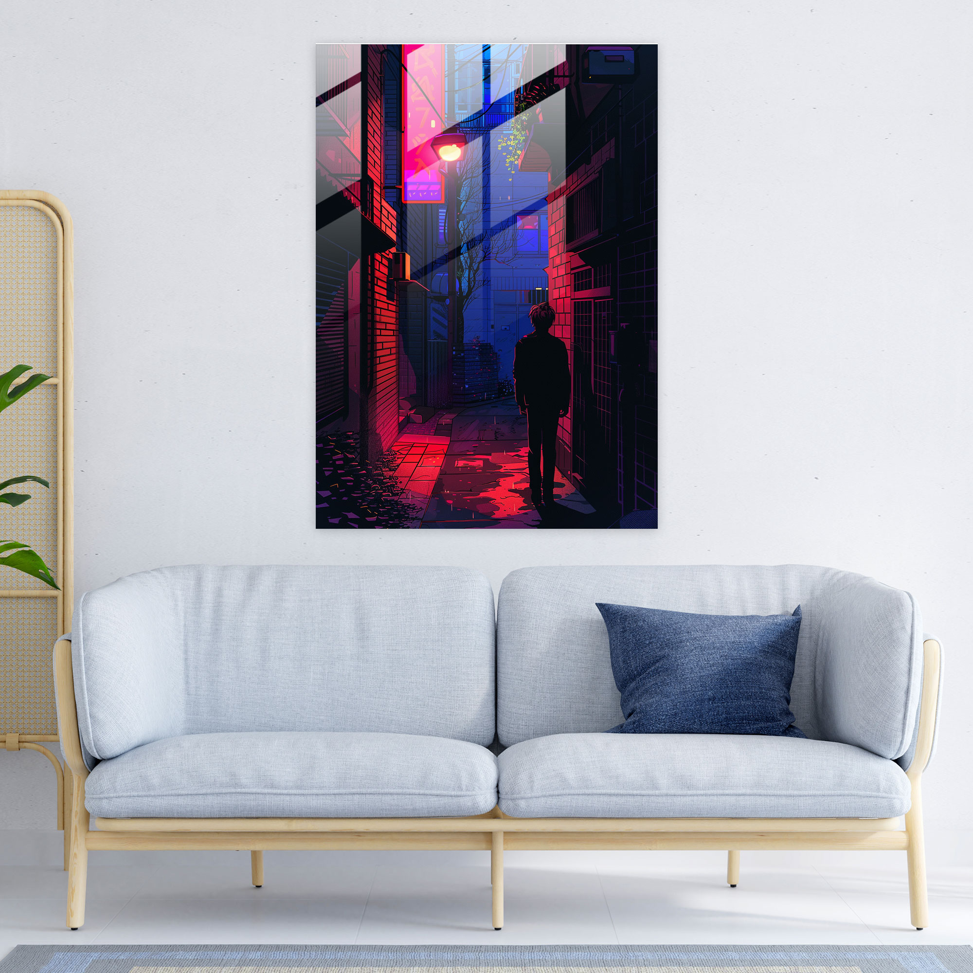 Popart Style Glass Print - Popart, Modern Art, Glass Print, Popart Style