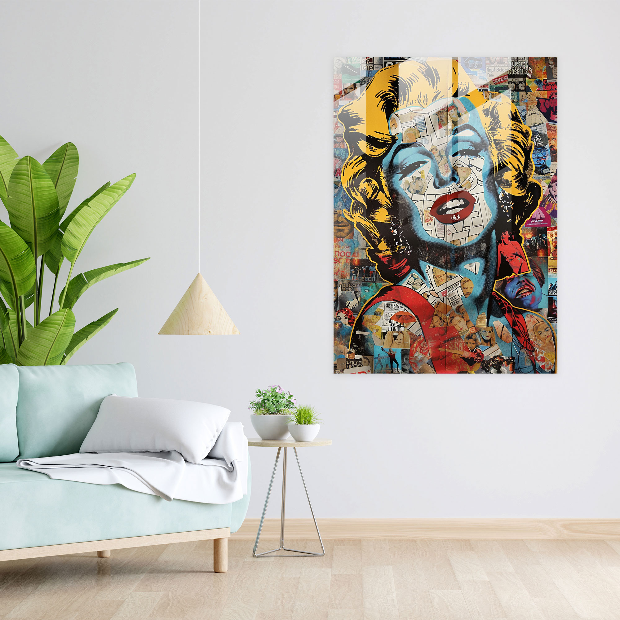 Popart Style Home Decoration - Popart, Glass Print, Popart Style, Home Decoration