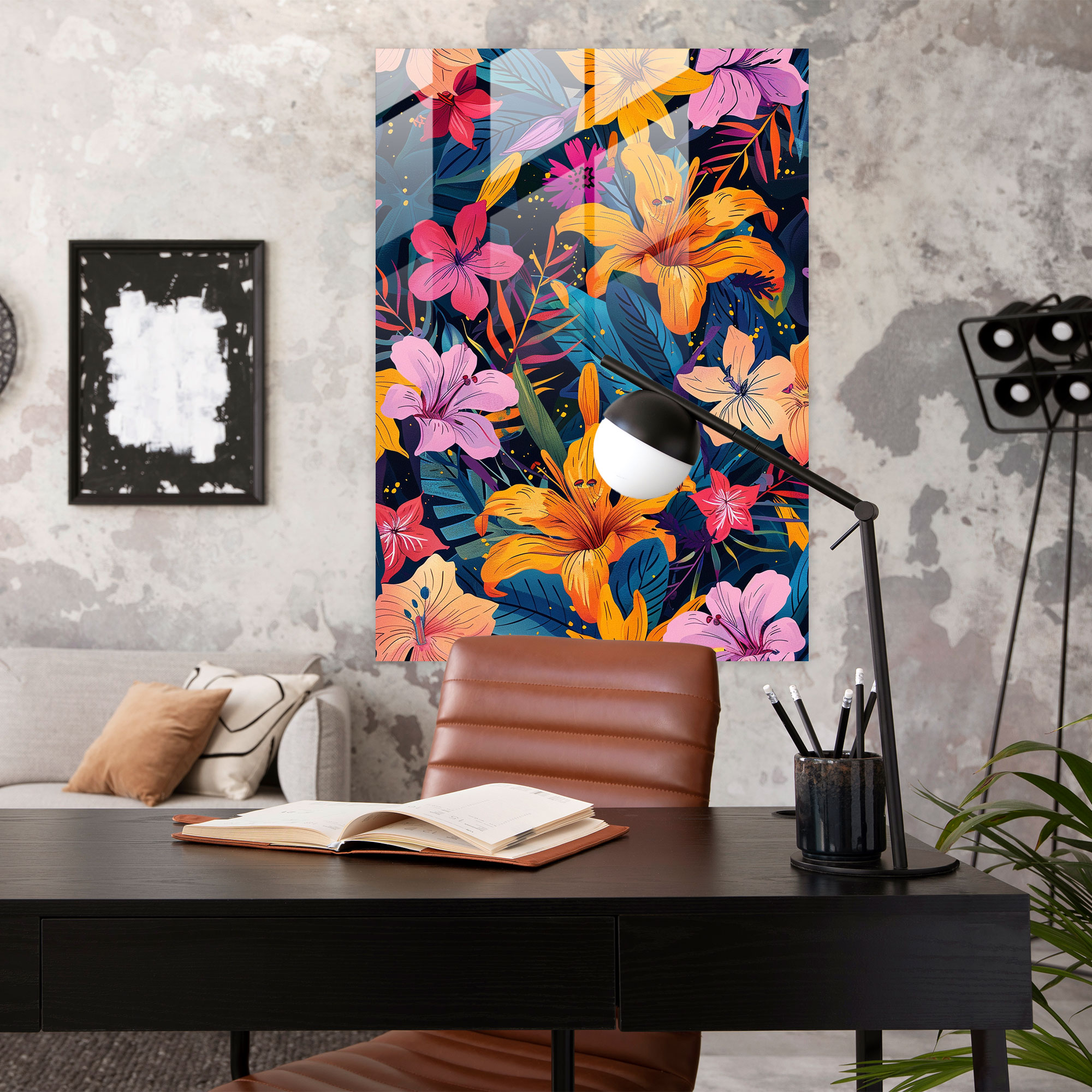 Popart Style Home Decoration - Popart, Glass Print, Modern Art, Popart Style