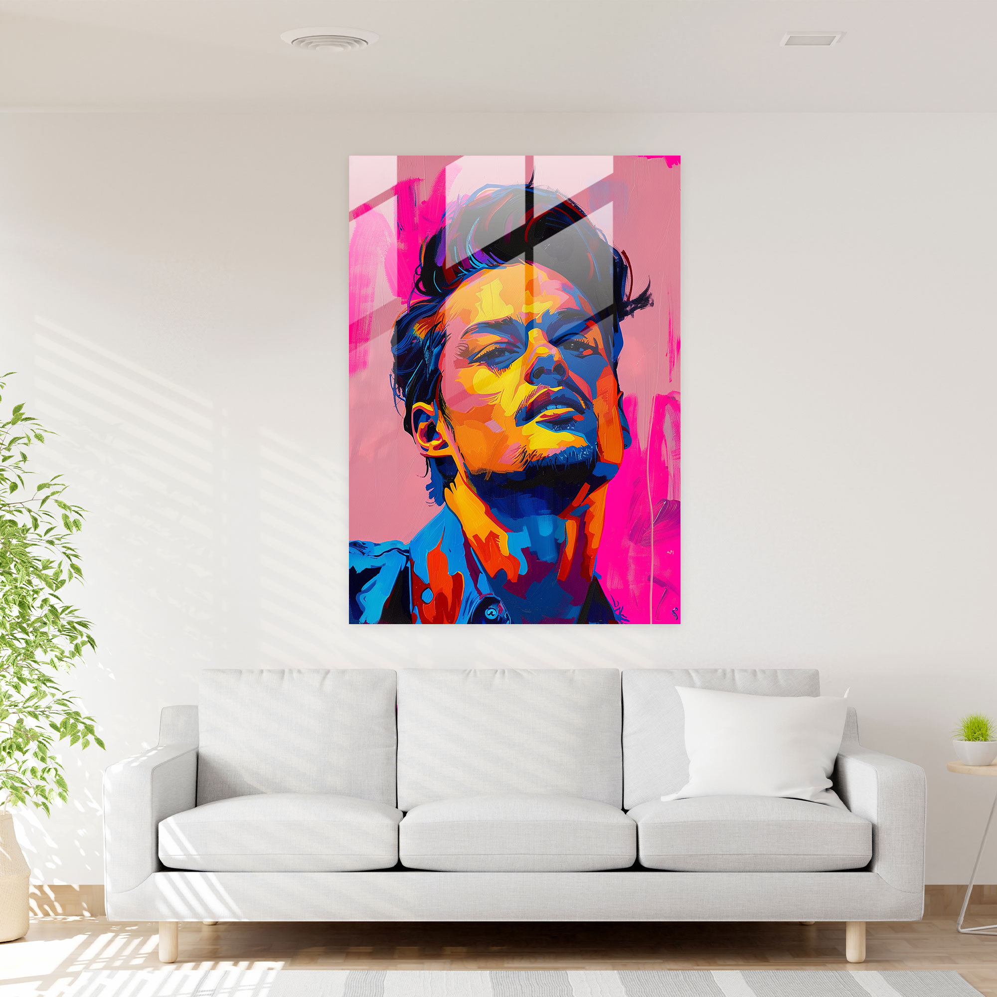 Popart Style Wall Decoration - Popart, Glass Art, Wall Decoration, Popart Style