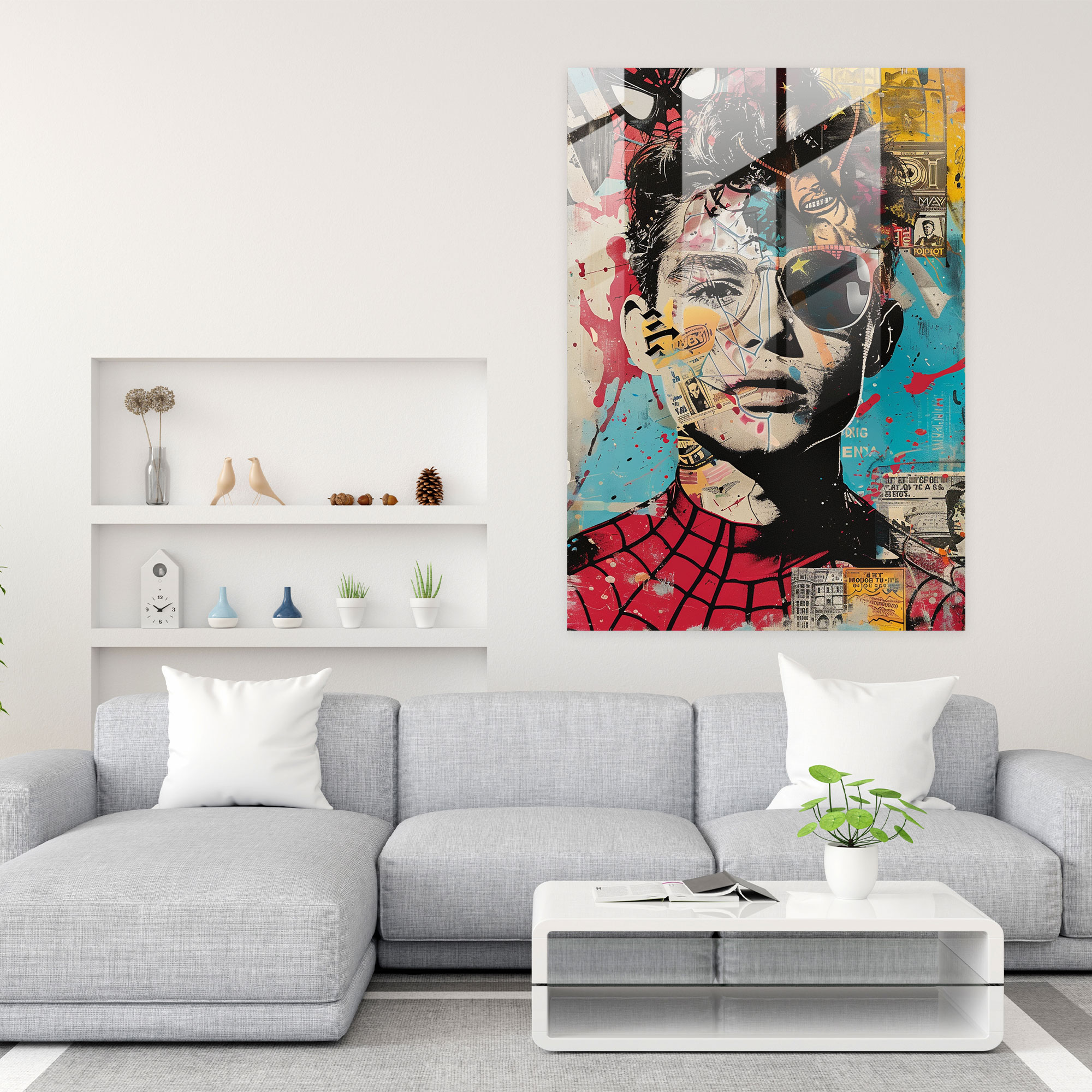 Popart Style Glass Art - Popart, Glass Art, Popart Style, Modern Art