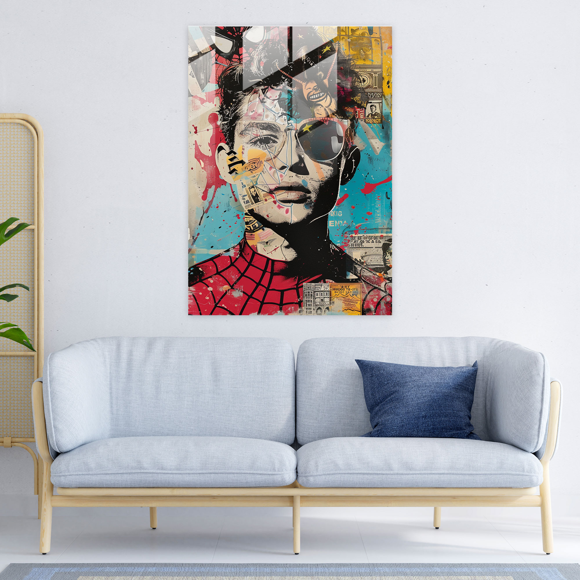 Popart Style Glass Art - Popart, Glass Art, Popart Style, Modern Art