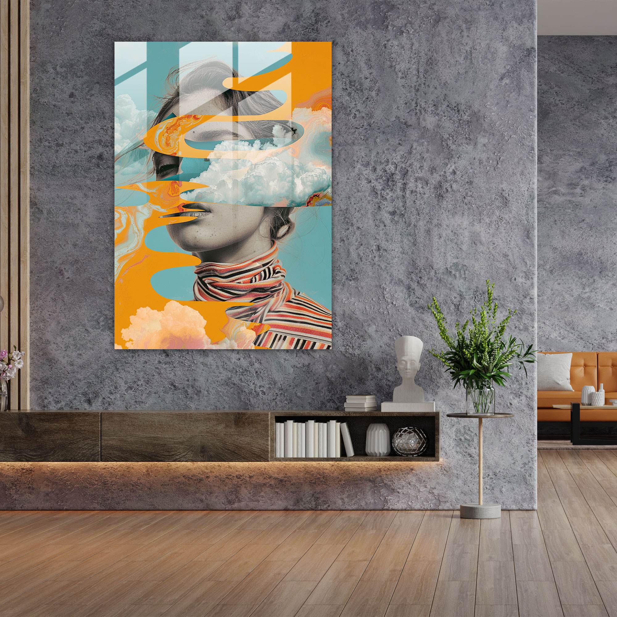Popart Style Glass Art - Popart, Popart Style, Modern Art, Glass Art