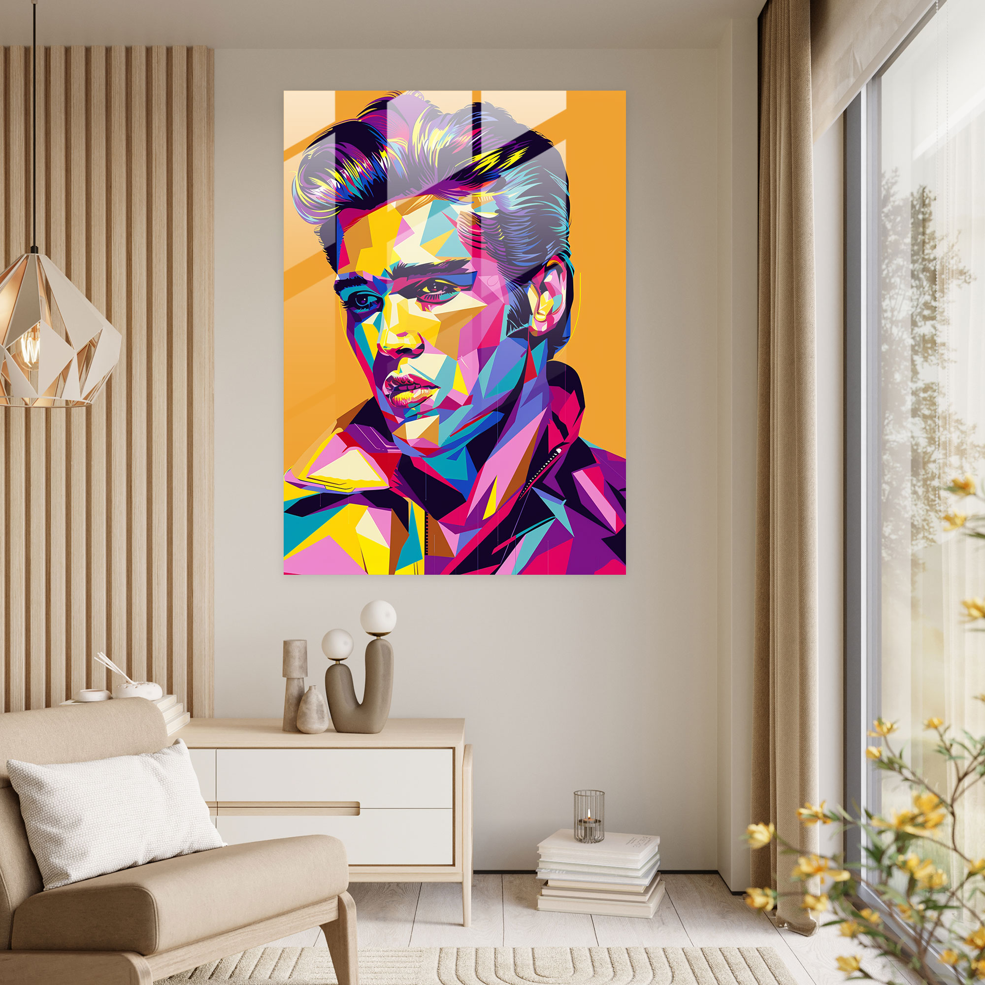 Popart Style Home Decoration - Popart, Glass Print, Home Decoration, Popart Style