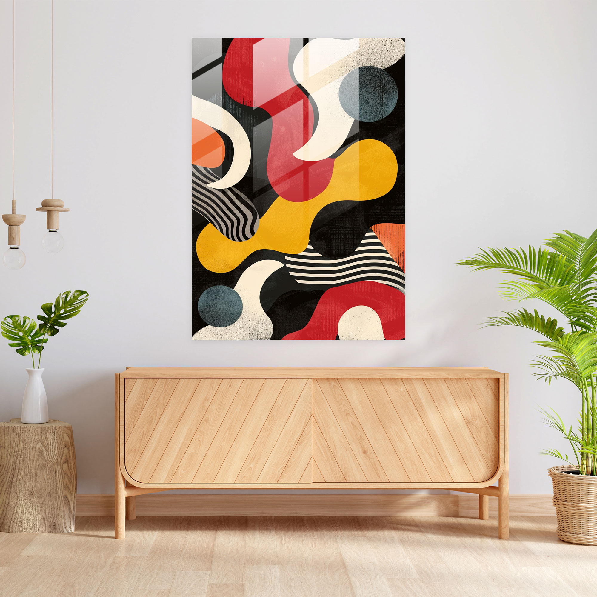 Popart Style Glass Wall Art - Popart, Glass Wall Art, Modern Art, Popart Style