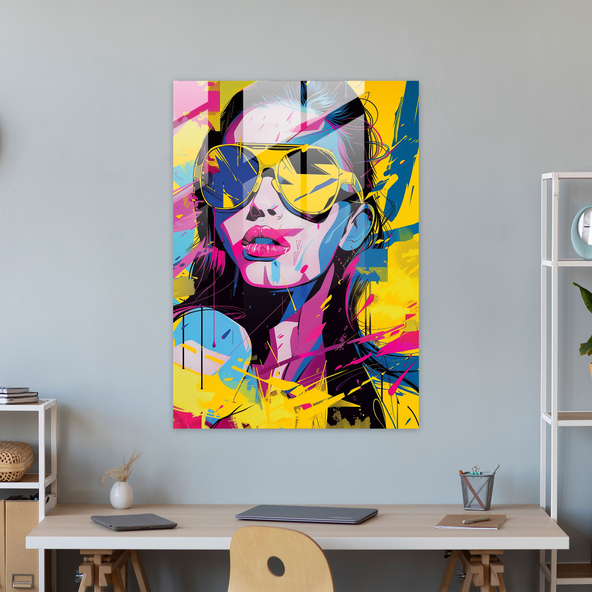 Popart Style Home Decoration - Popart, Modern Art, Popart Style, Glass Art