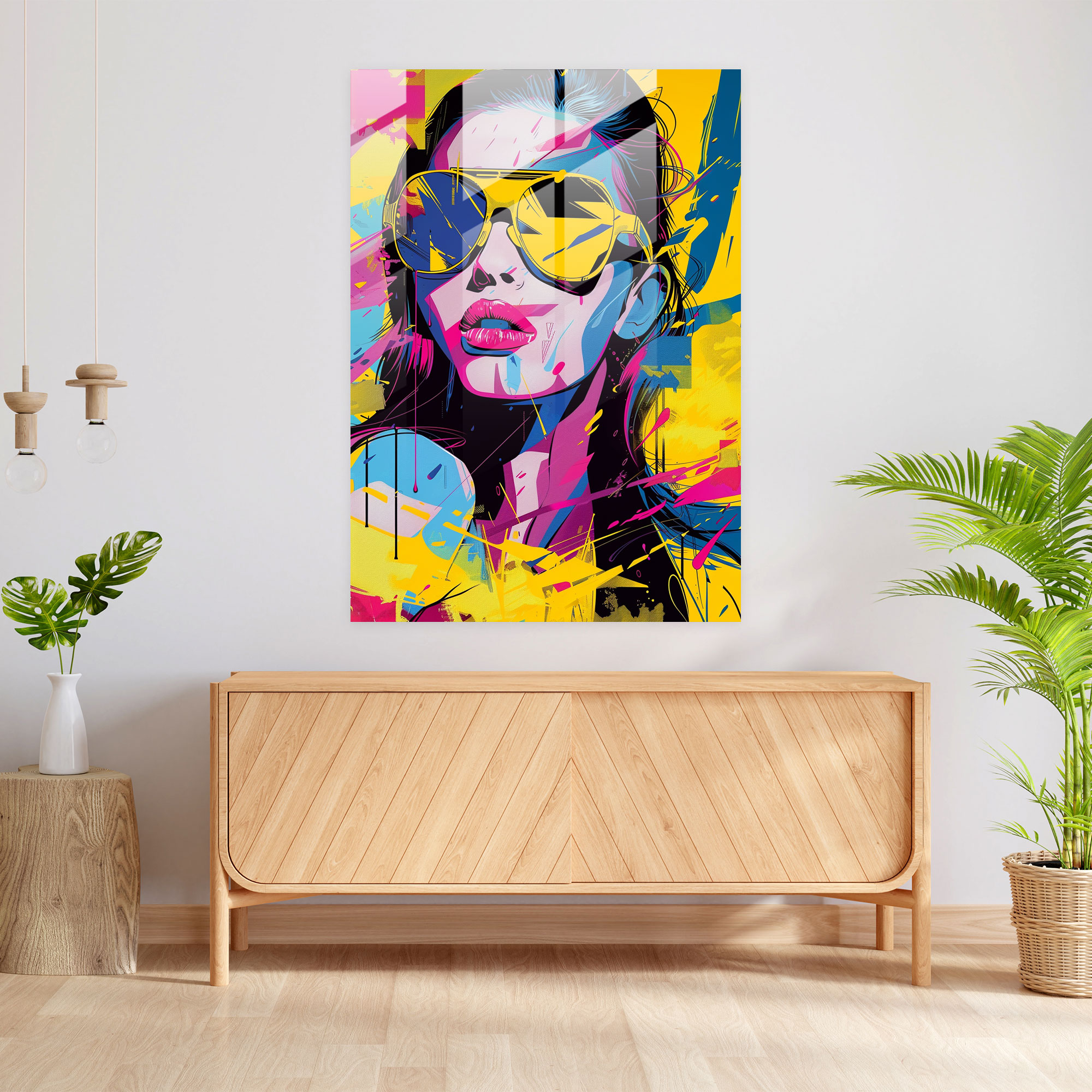 Popart Style Home Decoration - Popart, Modern Art, Popart Style, Glass Art