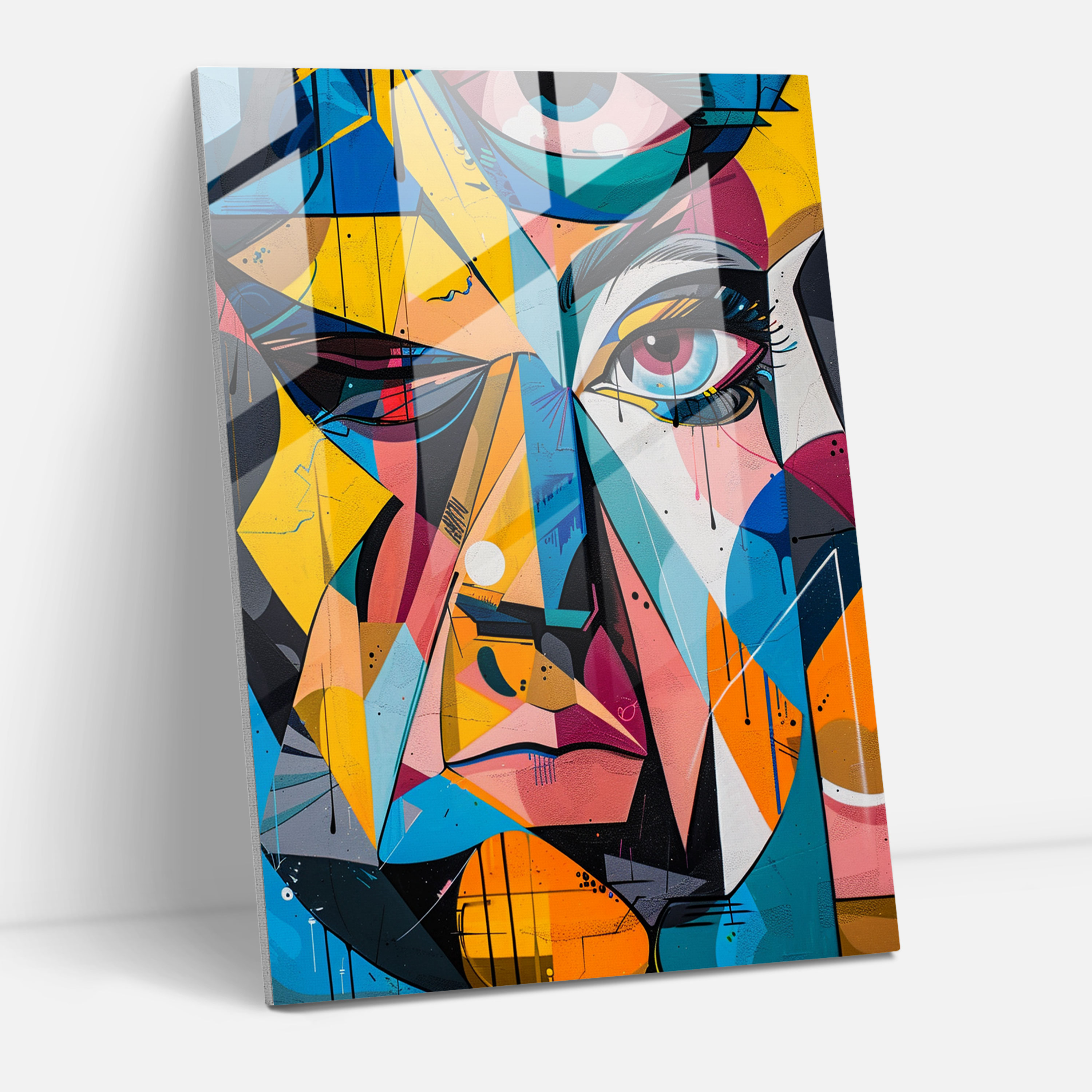 Popart Style Wall Decoration - Popart, Wall Decoration, Street Art, Graffiti-Inspired