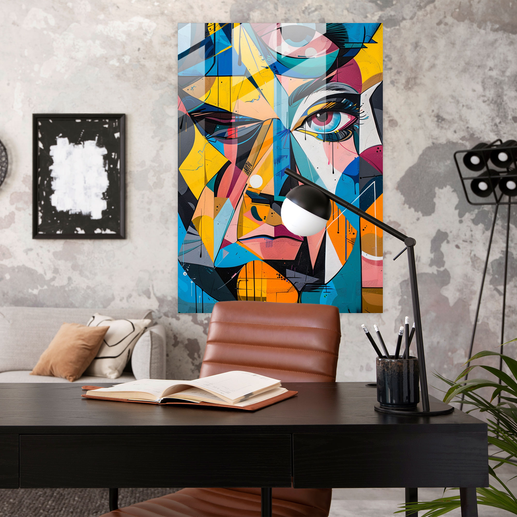 Popart Style Wall Decoration - Popart, Wall Decoration, Street Art, Graffiti-Inspired