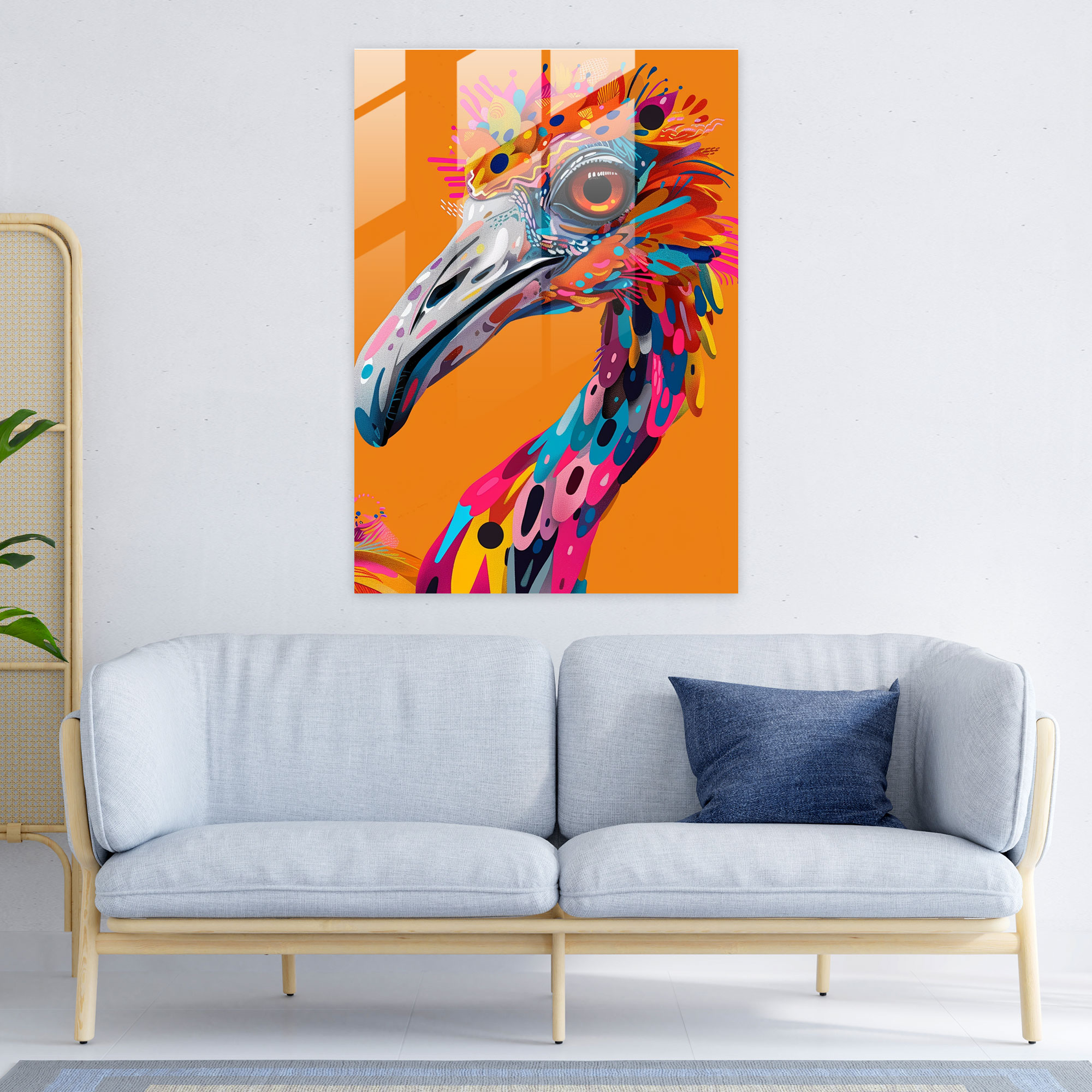 Popart Style Wall Decoration - Popart, Popart Style, Glass Art, Wall Decoration