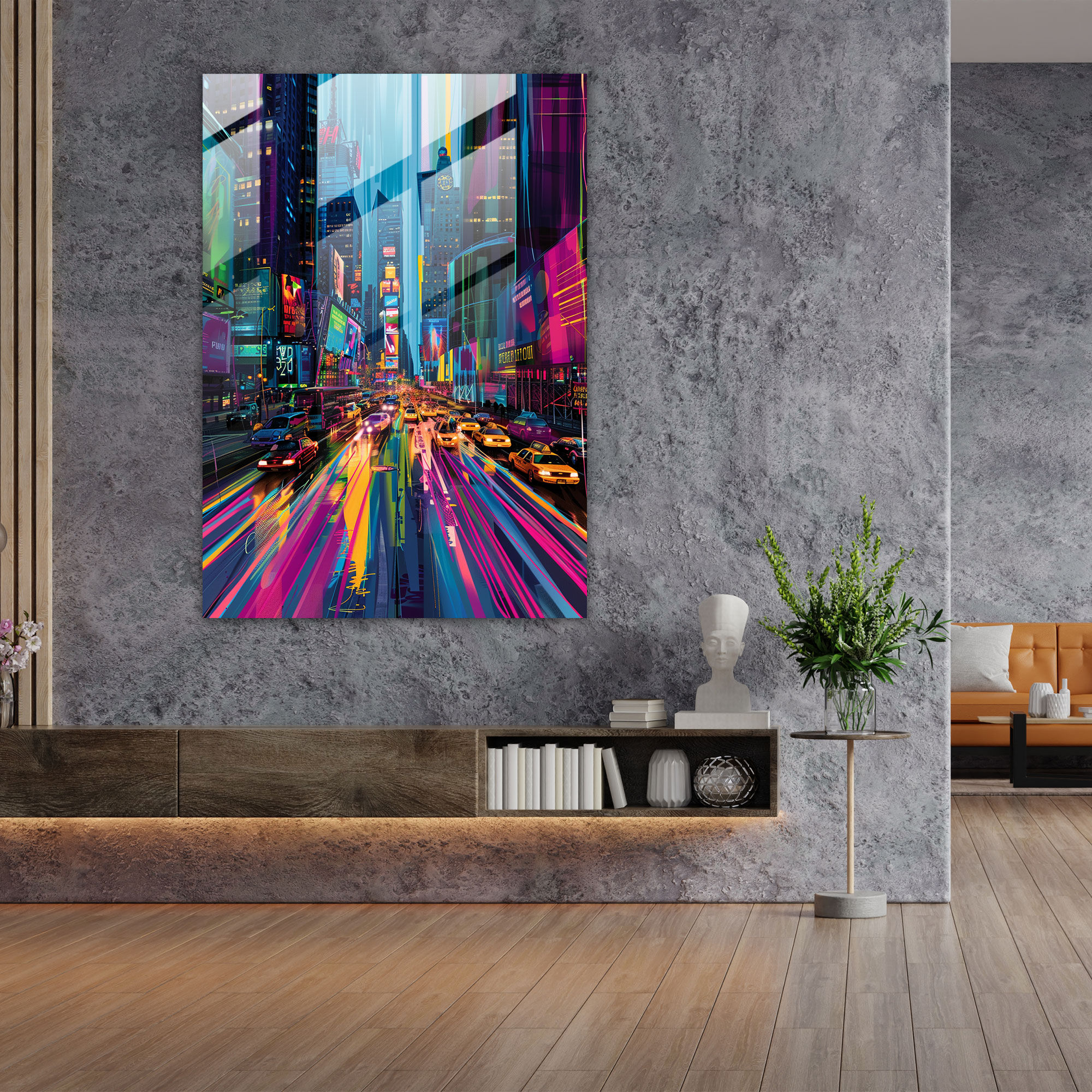 Popart Style Home Decoration - Popart, Popart Style, Modern Art, Glass Print