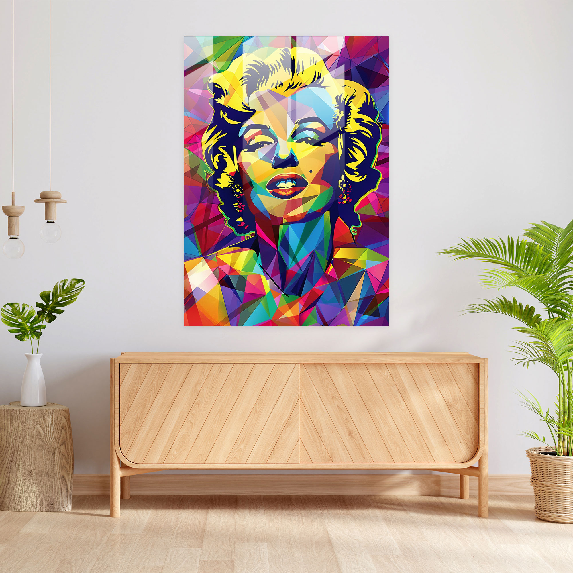 Popart Style Home Decoration - Popart, Modern Art, Colorful, Striking